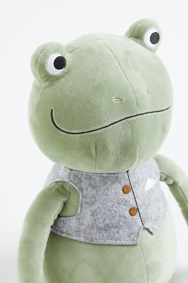 Frog soft toy - Green - 3