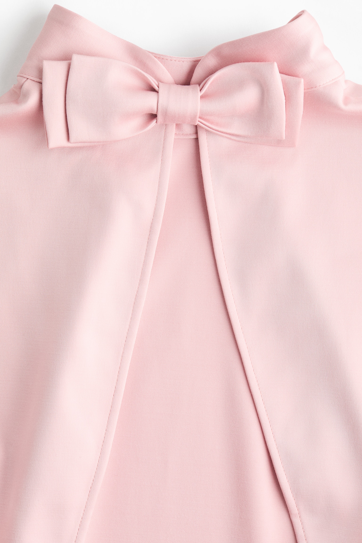 Nyitott hátú felső - Világos rózsaszín/Fekete - 5