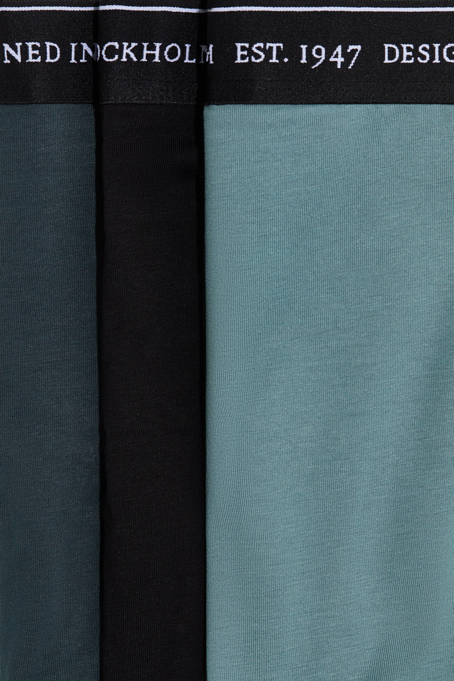 3-pack COOLMAX® mid trunks - Teal/Light blue//Dark grey - 5