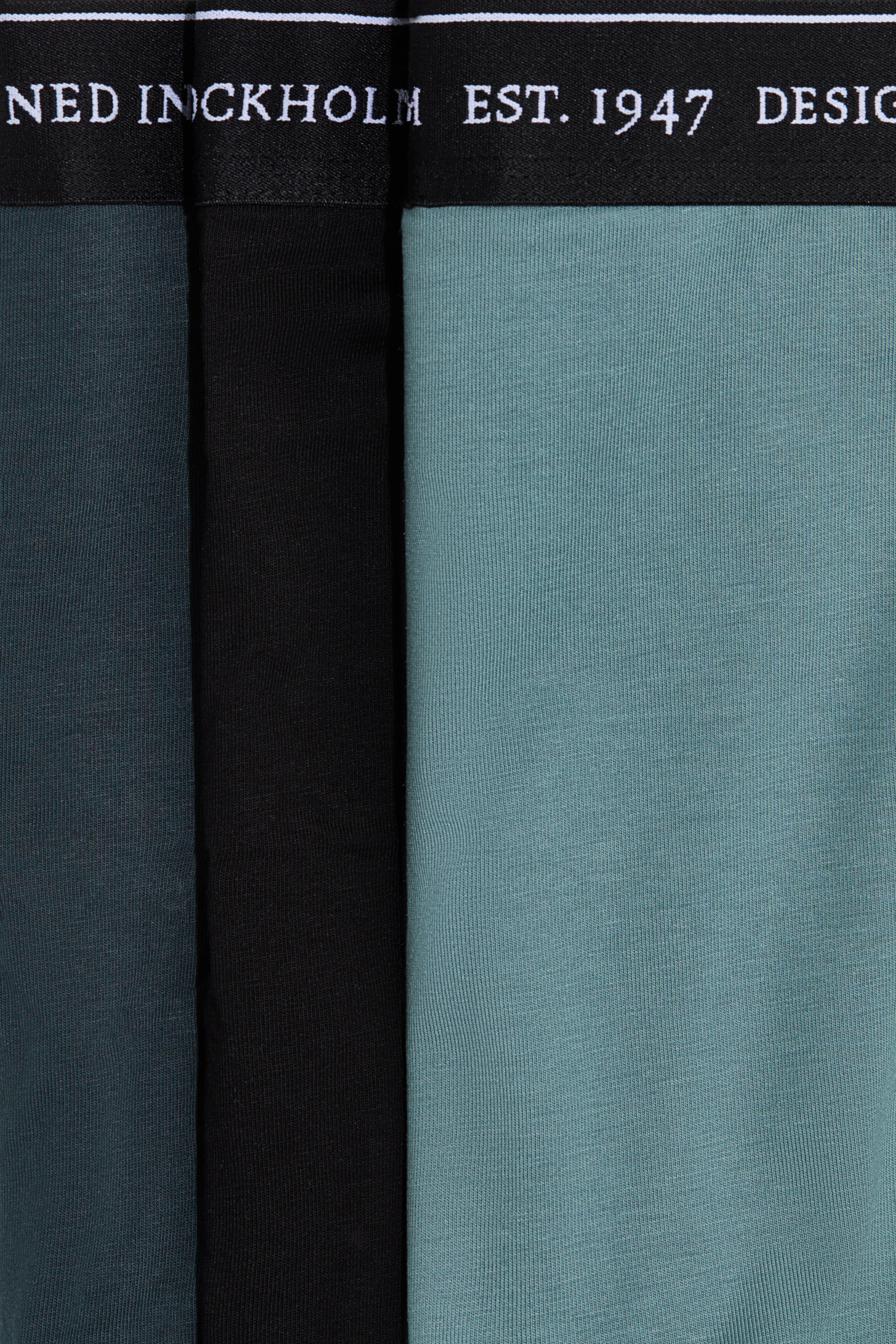 拡大画像を表示: COOLMAX®ミッドレングスボクサーブリーフ 3枚セット - ティール - Men | H&M JP 4