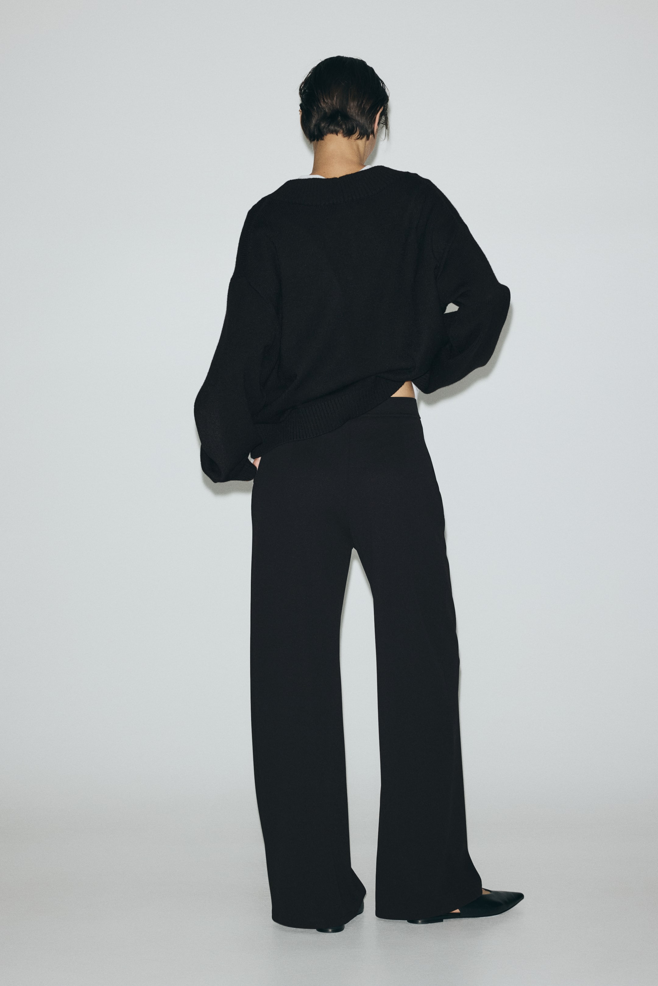 Женские брюки H&M Wide-Leg Pants — фото 5