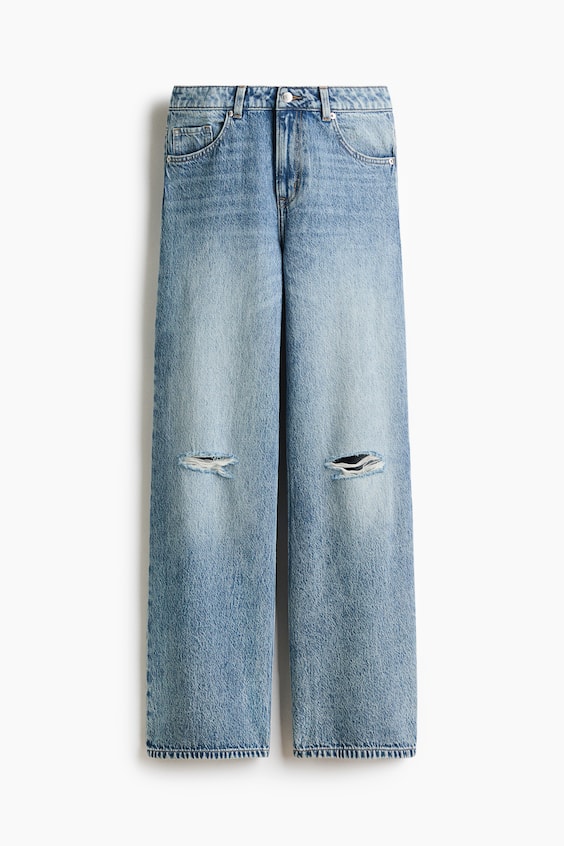Bleecker High Rise Wide Leg Jeans