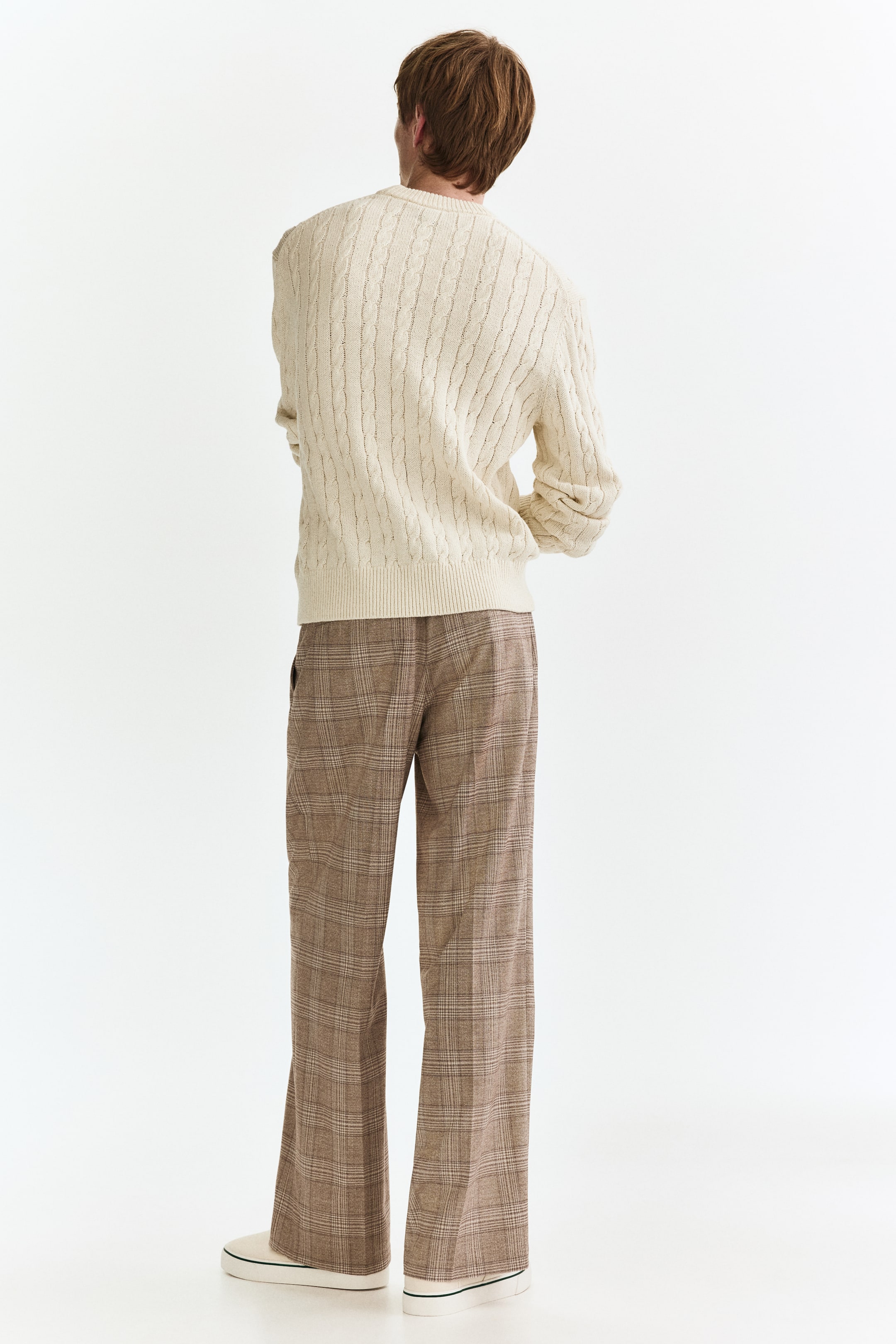 Loose-Fit Tailored Pants