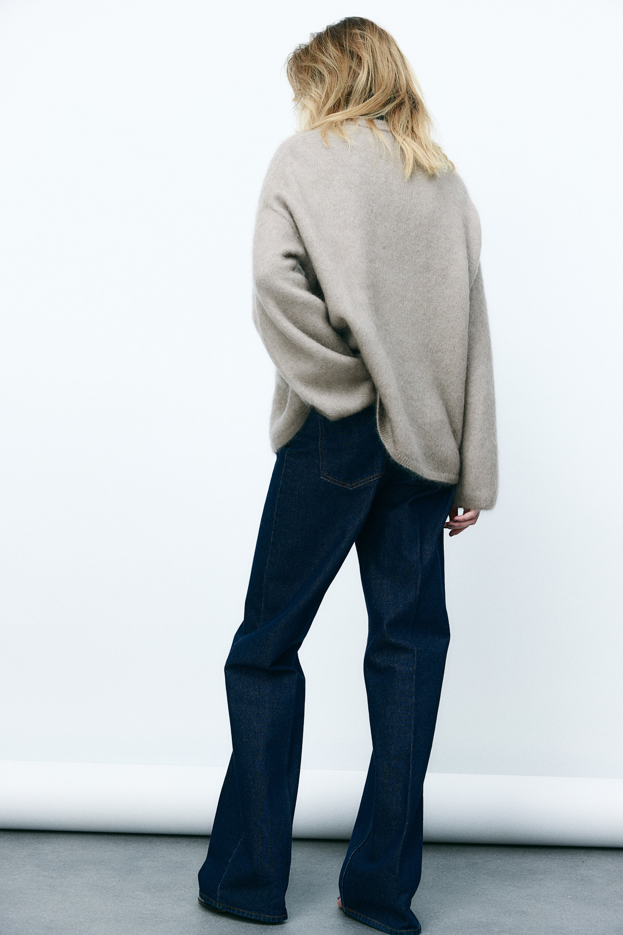 Oversized Mohair-Blend Sweater