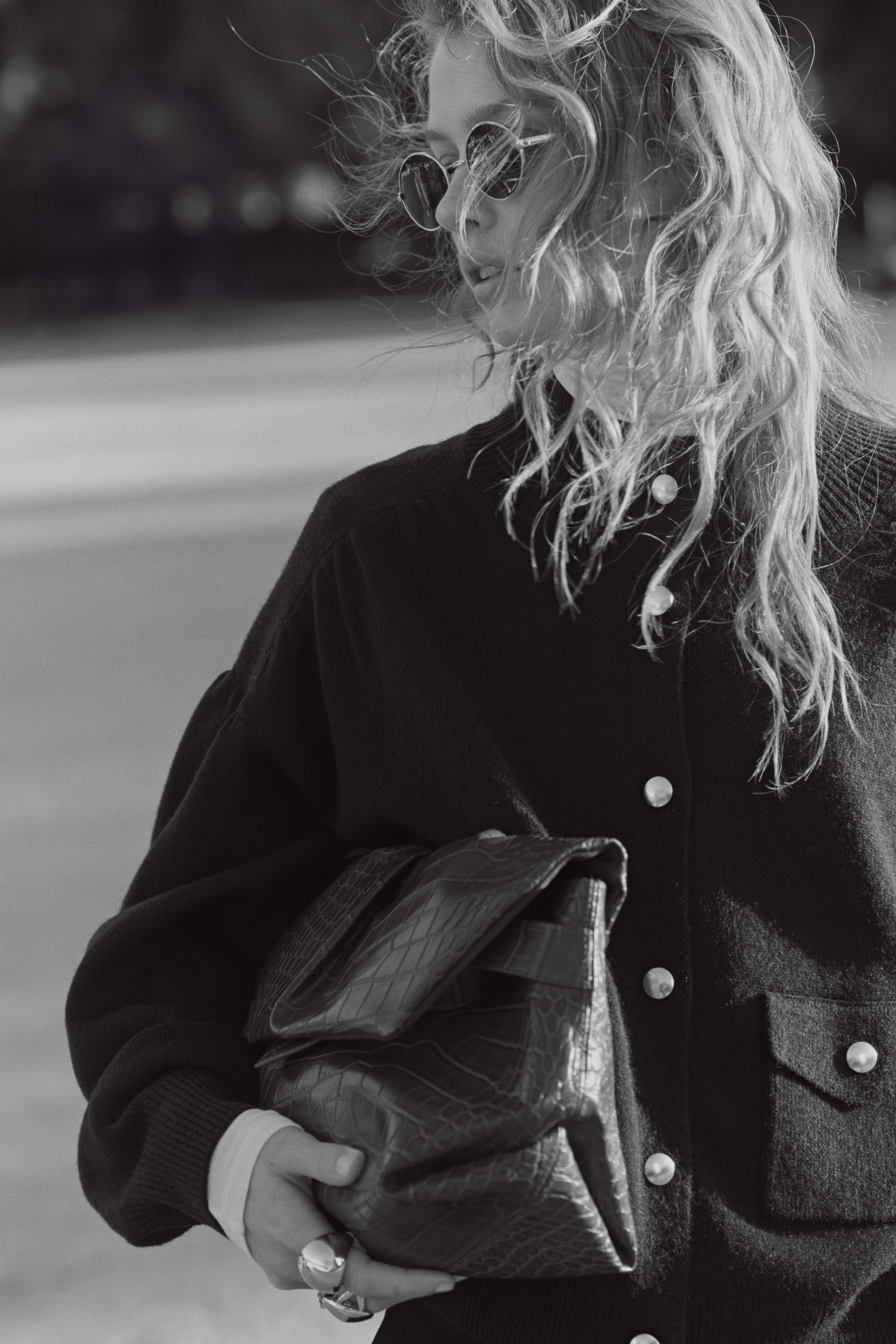 Oversized cardigan