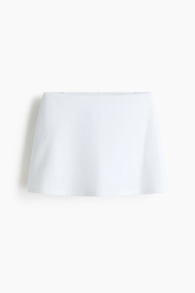 Minifalda de tenis con SoftMove™ - Blanco/Lila ciruela/Rosa claro/Azul marino/Morado grisáceo pardo - 1