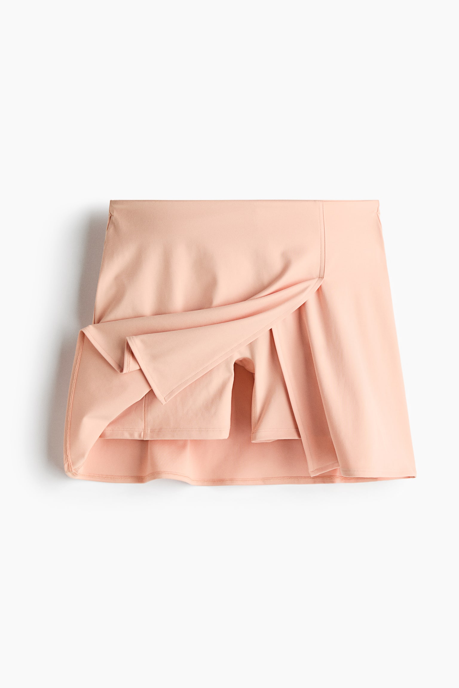 Falda de tenis con SoftMove™ - Albaricoque/Blanco/Lila - 4