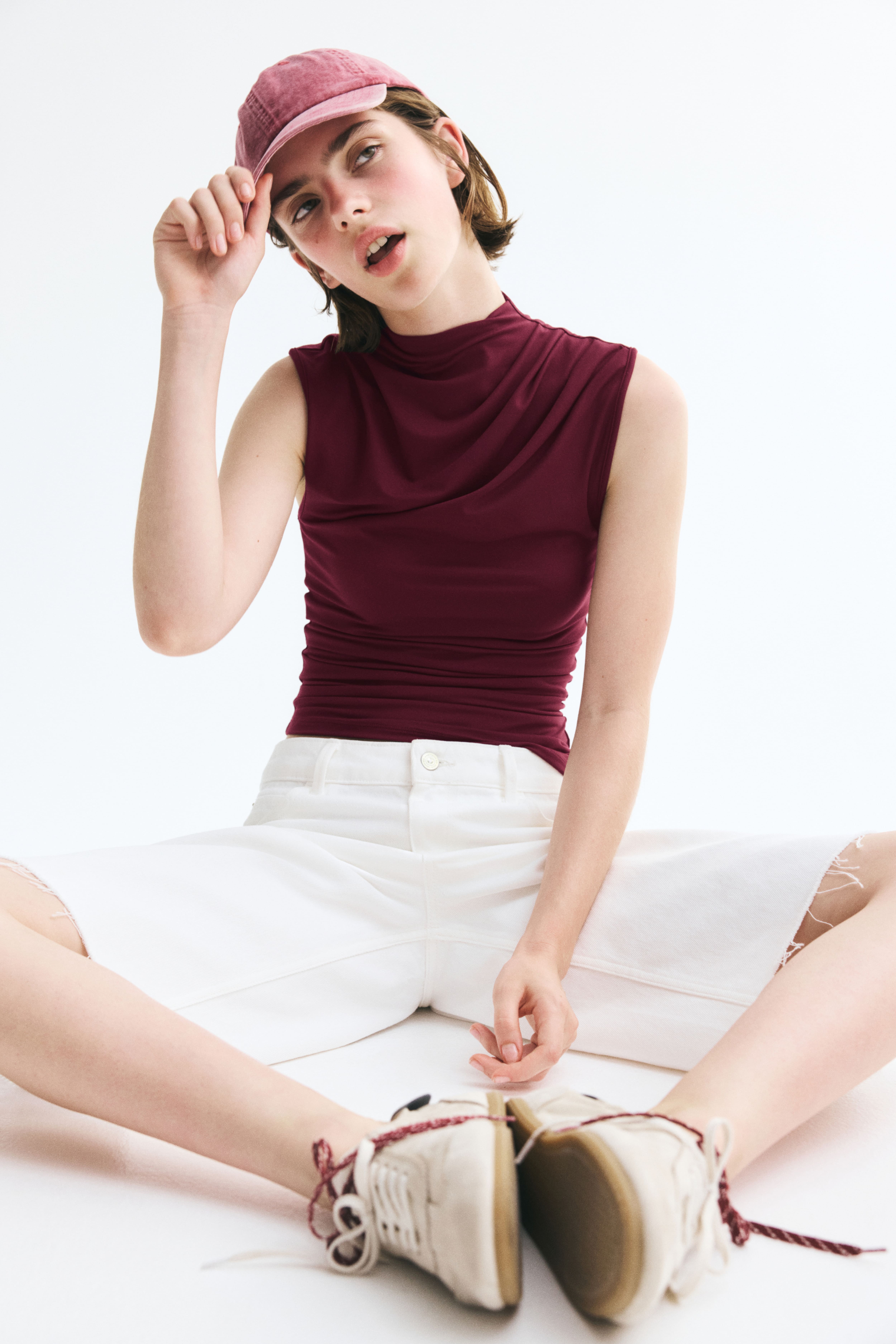 Draped Asymmetric Top
