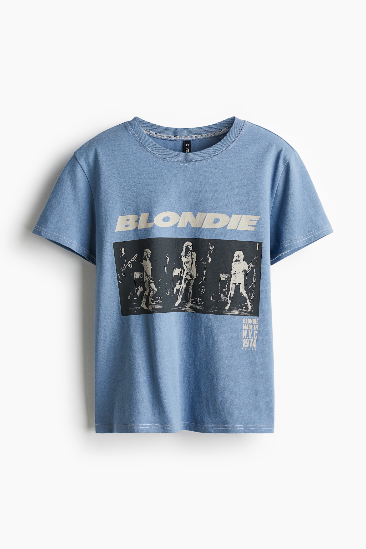 Printed T-shirt - Blue/Blondie/Cream/Nirvana/Dark greige/Sublime/Dark grey marl/The Cure/Cream/Deftones/Beige/Bring Me the Horizon/Black/Korn/Black/Avril Lavigne/White/The Cure/White/Beetlejuice/White/Slipknot - 2