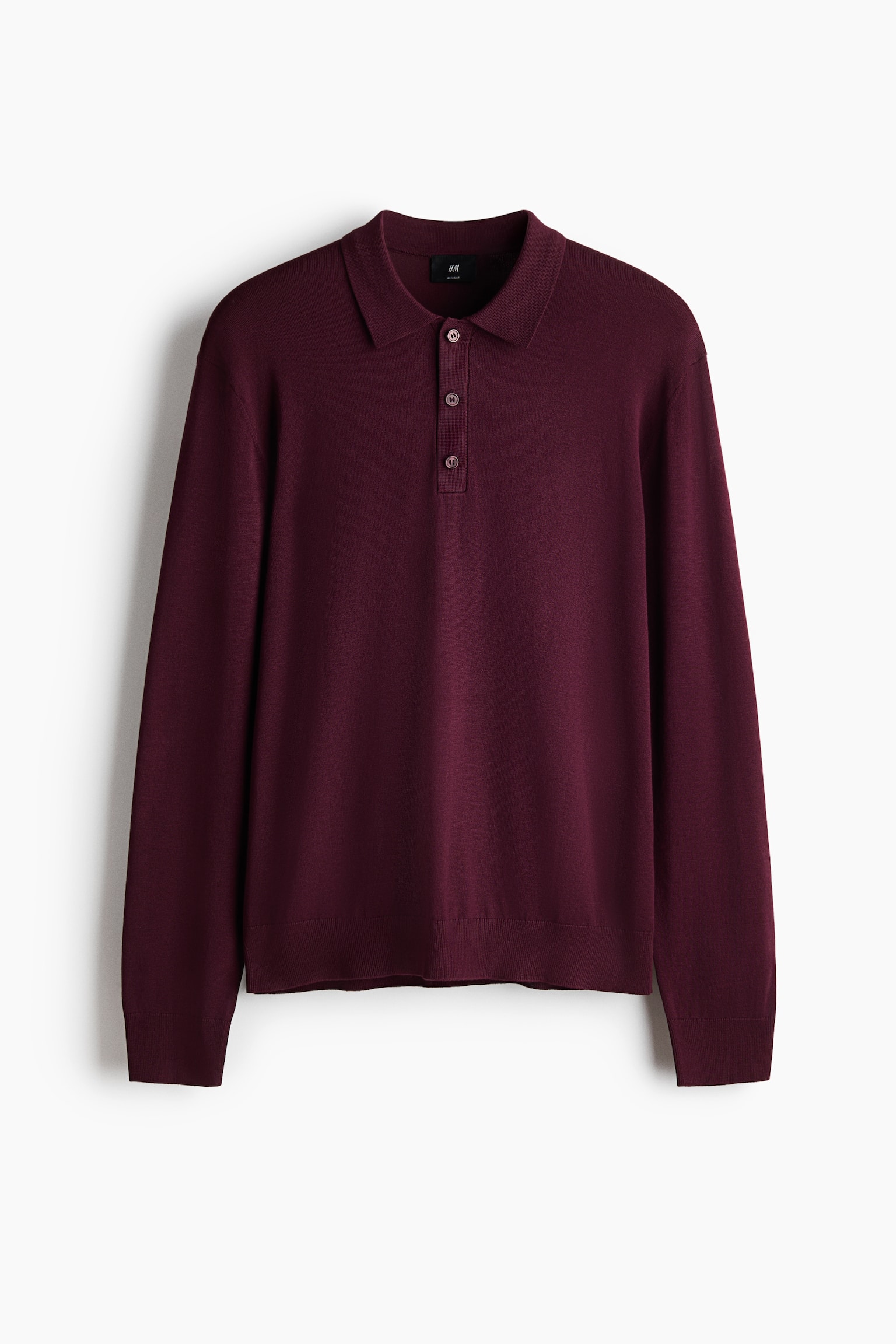 Polo Regular Fit en maille - Bordeaux/Bleu marine/Gris foncé chiné/Noir