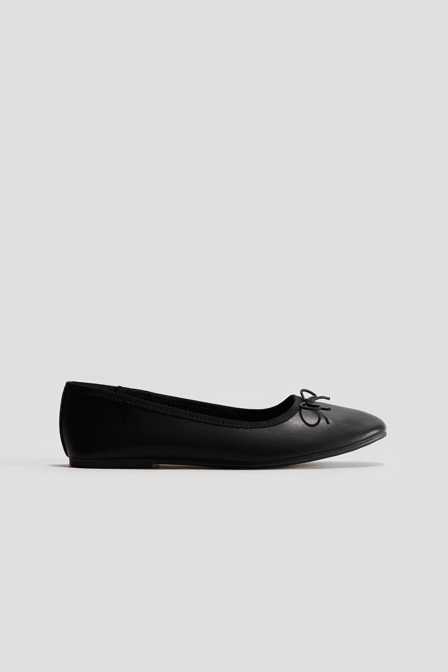 Ballet pumps - Black/White/Light pink - 2