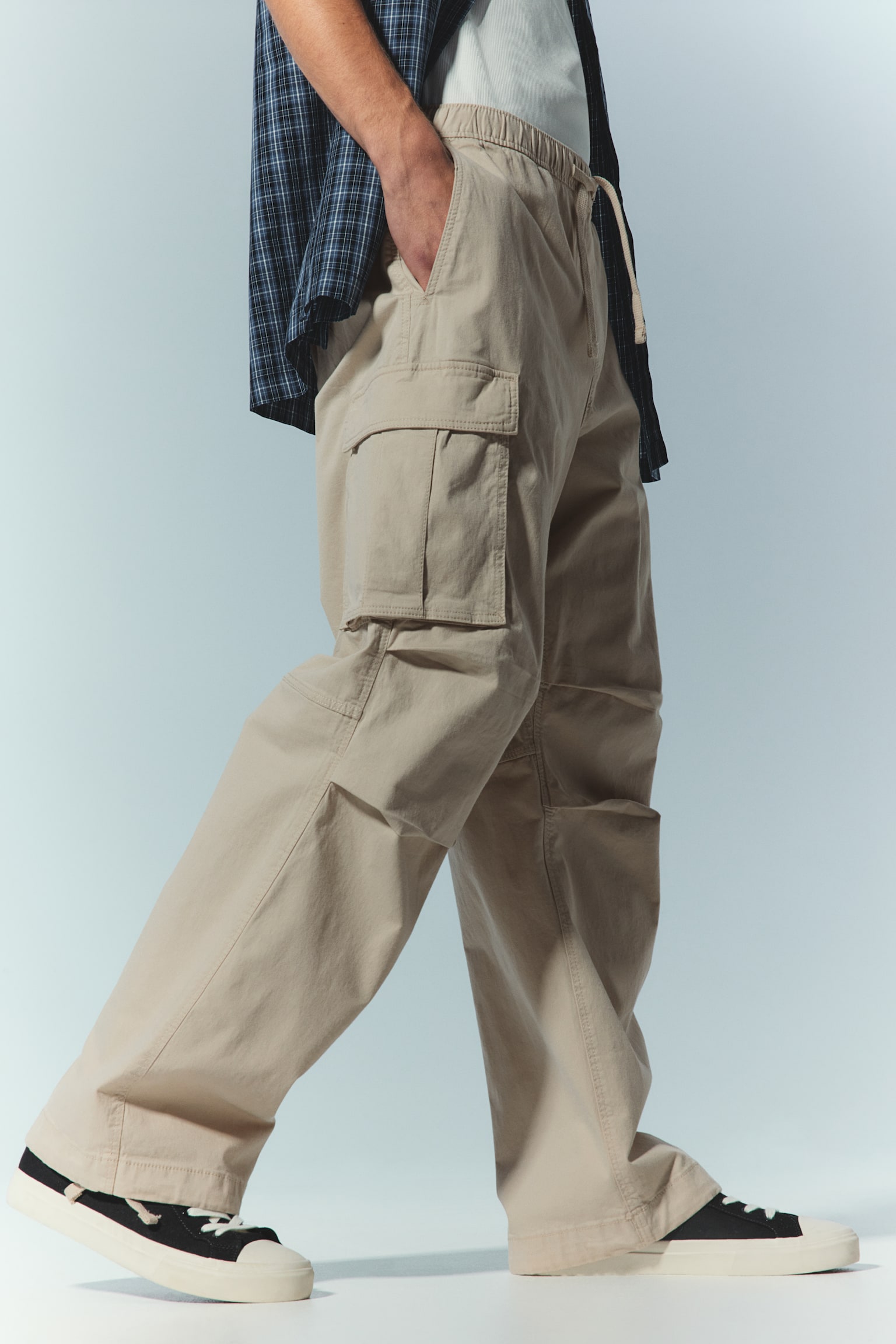 Relaxed Fit Cargo trousers - Light beige/Black/Dark brown/Khaki green - 7