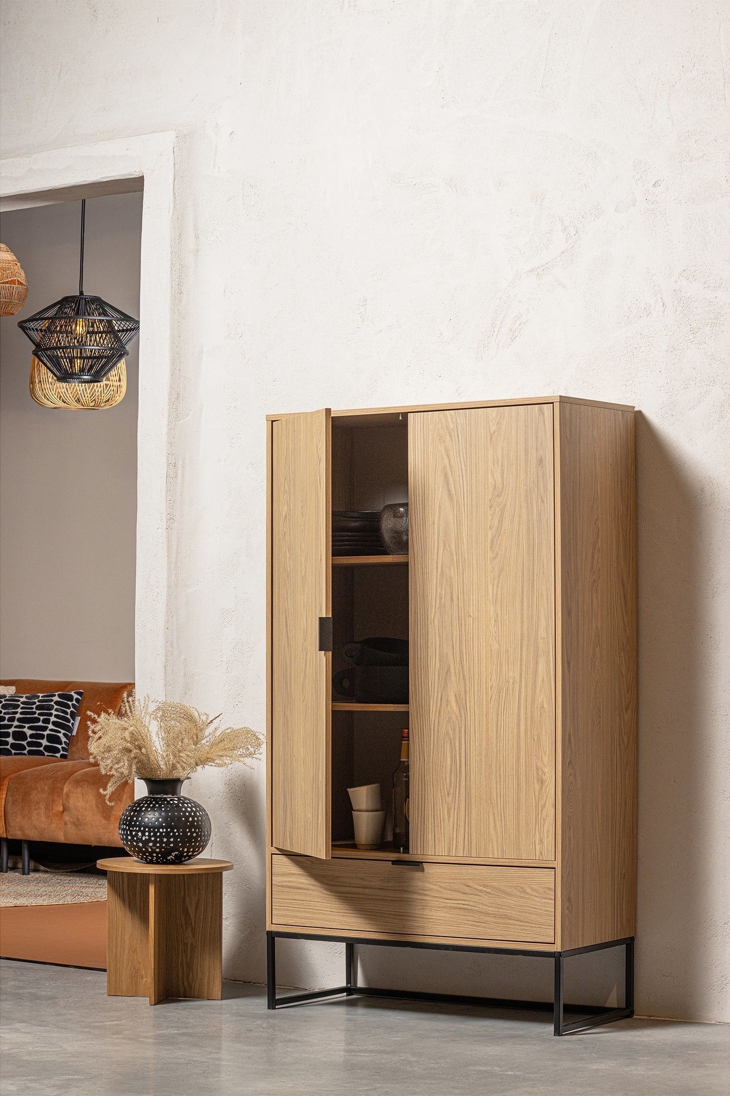 Silas Cabinet - Transparent