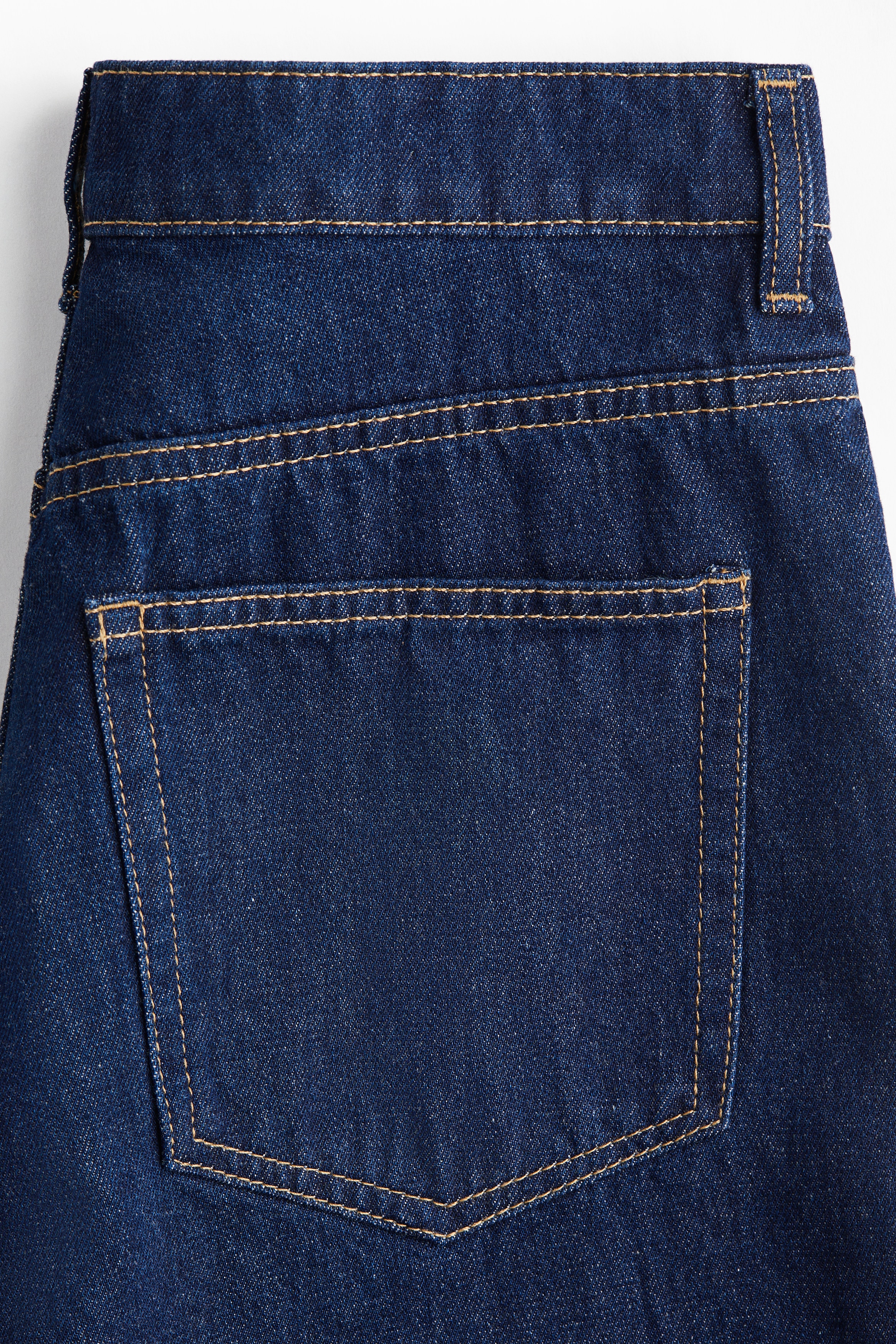 Denim Bermuda shorts