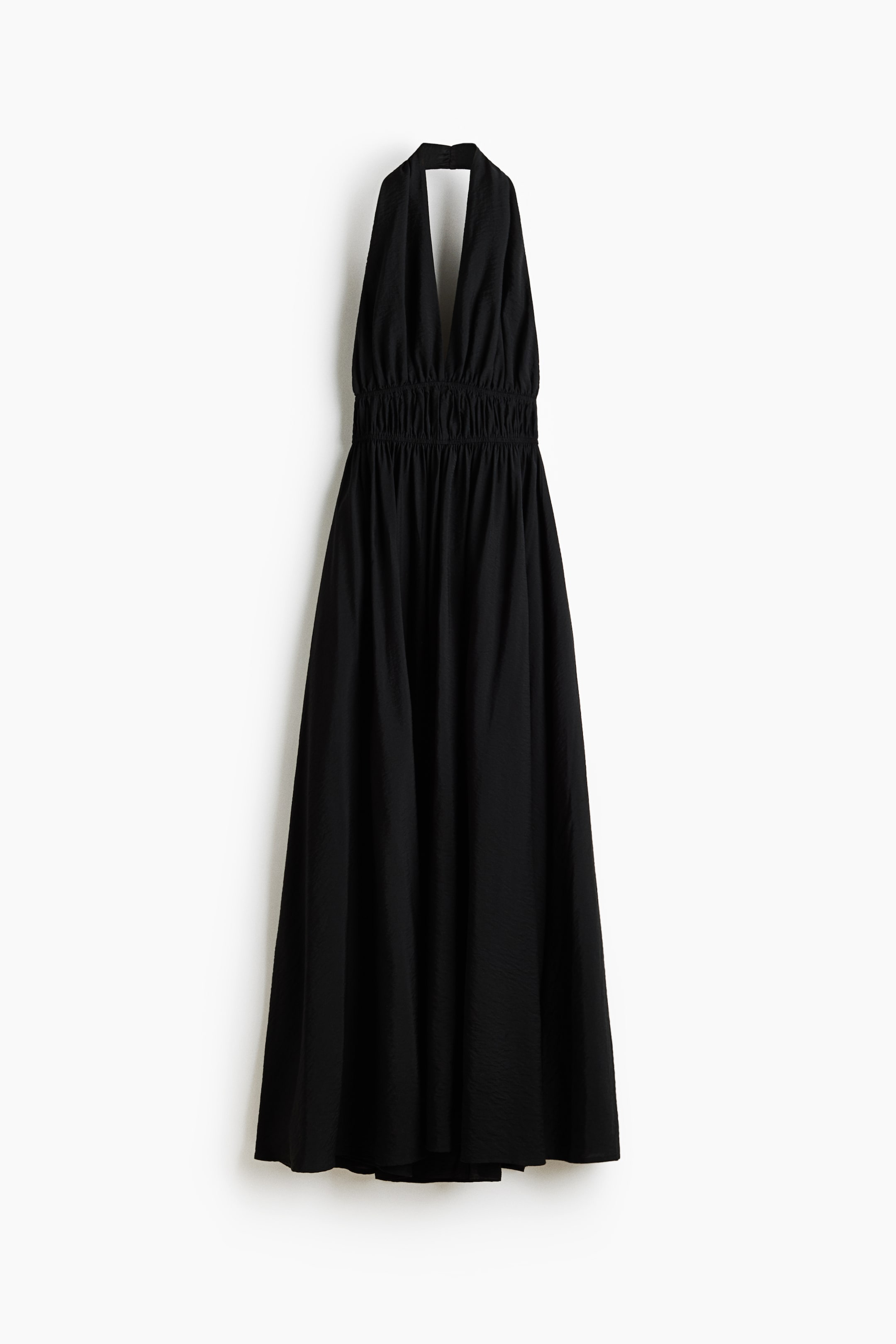 Flared Halterneck Dress