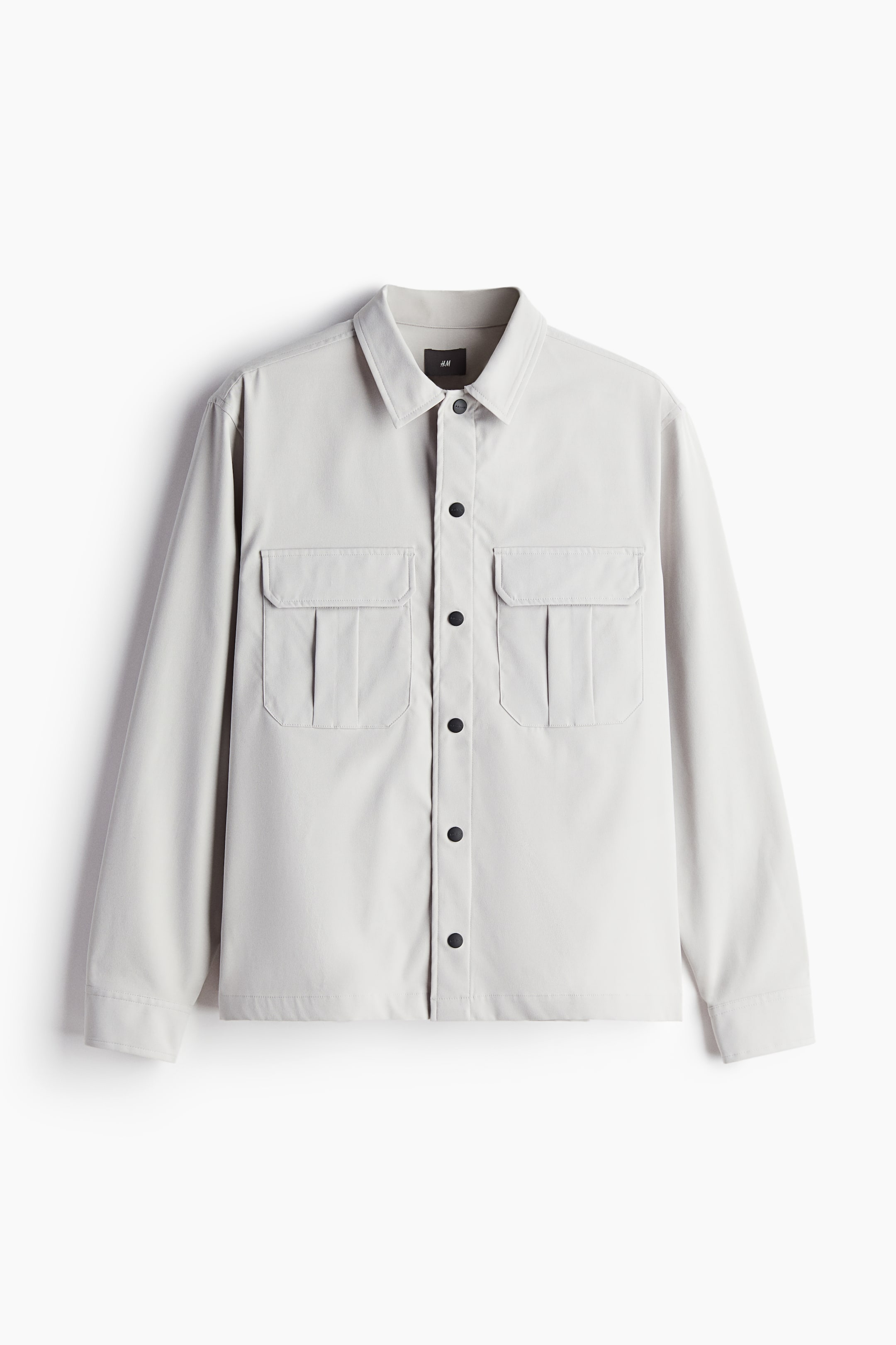 Regular Fit Utility Overshirt