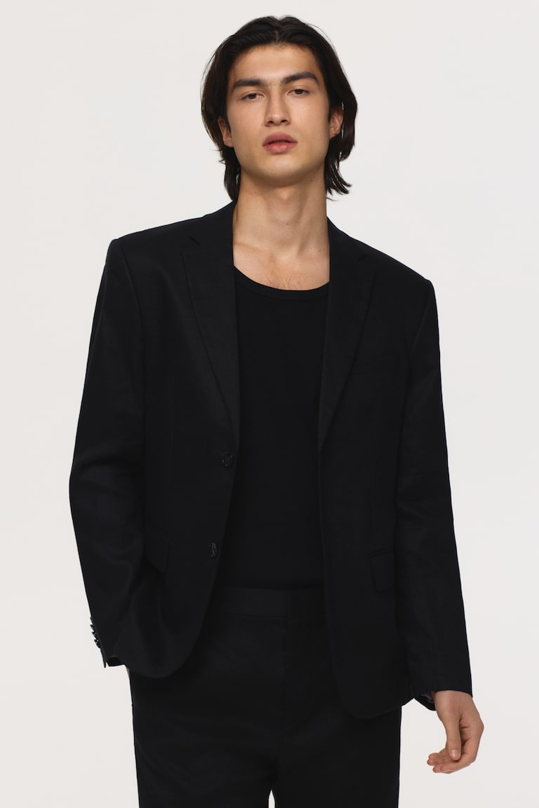 Laneni sako Slim Fit