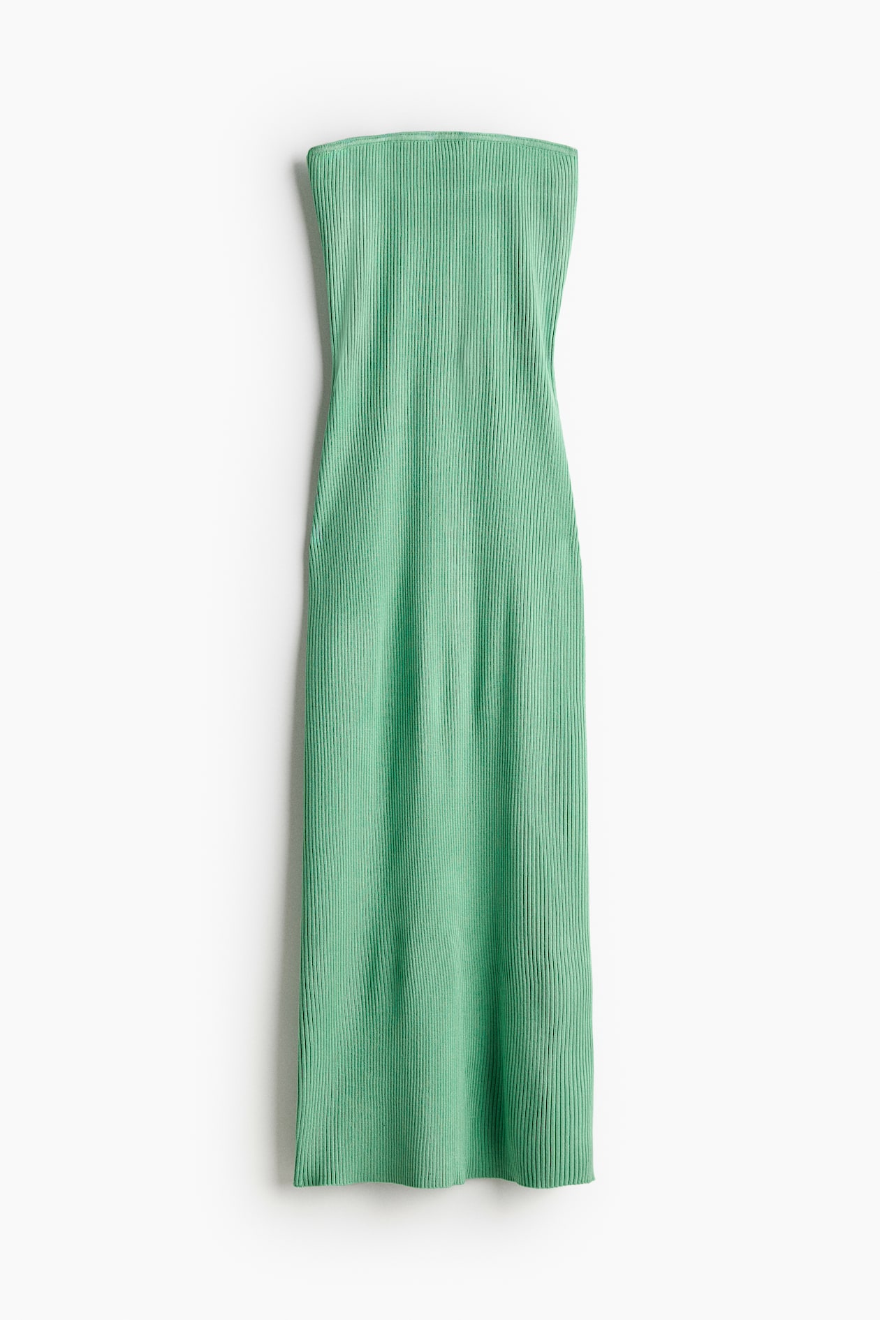Women's Mint green Ribbed tube dress | H&M Women's Mint green Ribbed tube dress | H&M