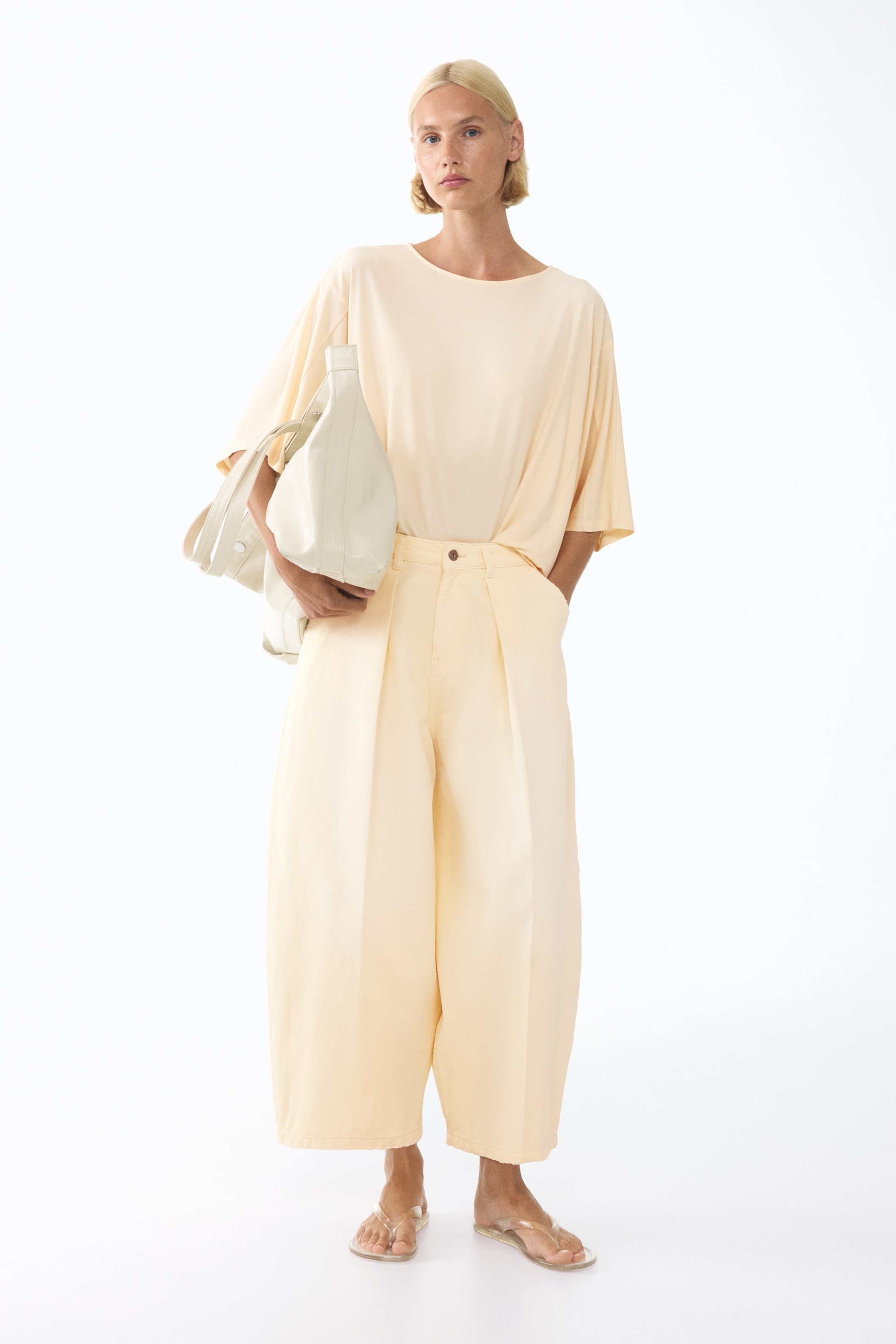 Batwing-Sleeved Top