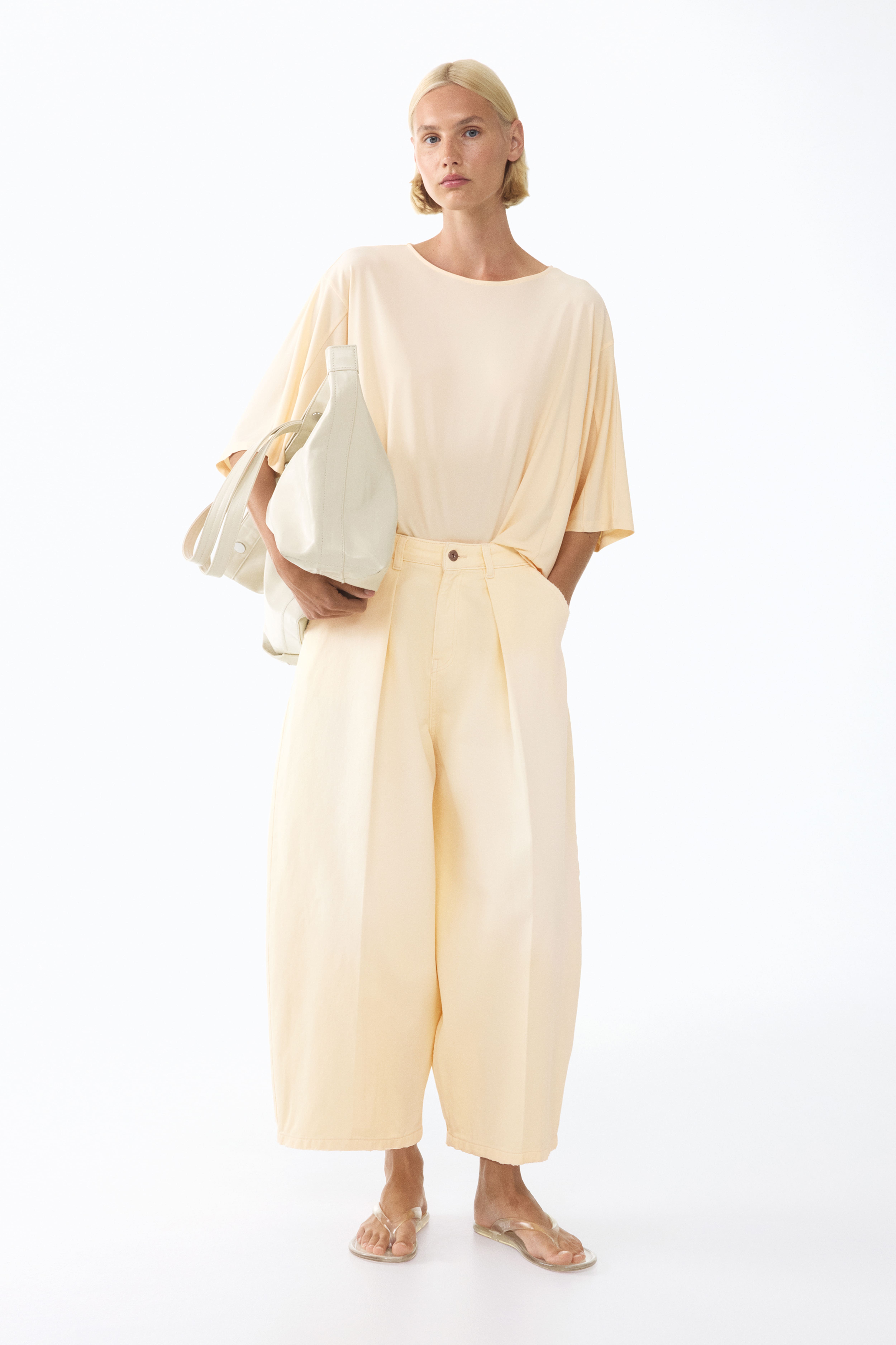 Batwing-Sleeved Top