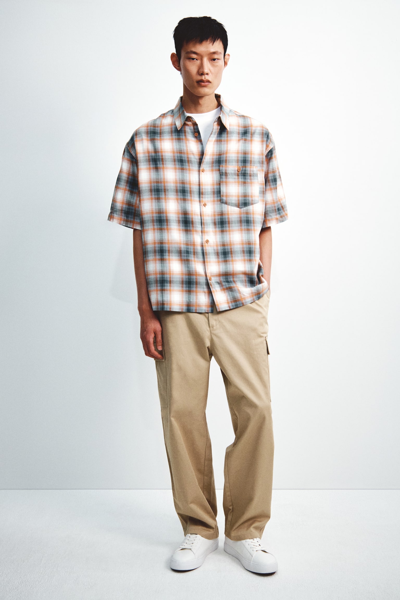 Regular-Fit Shirt - Dark gray/plaid/Dark gray/plaid - 3