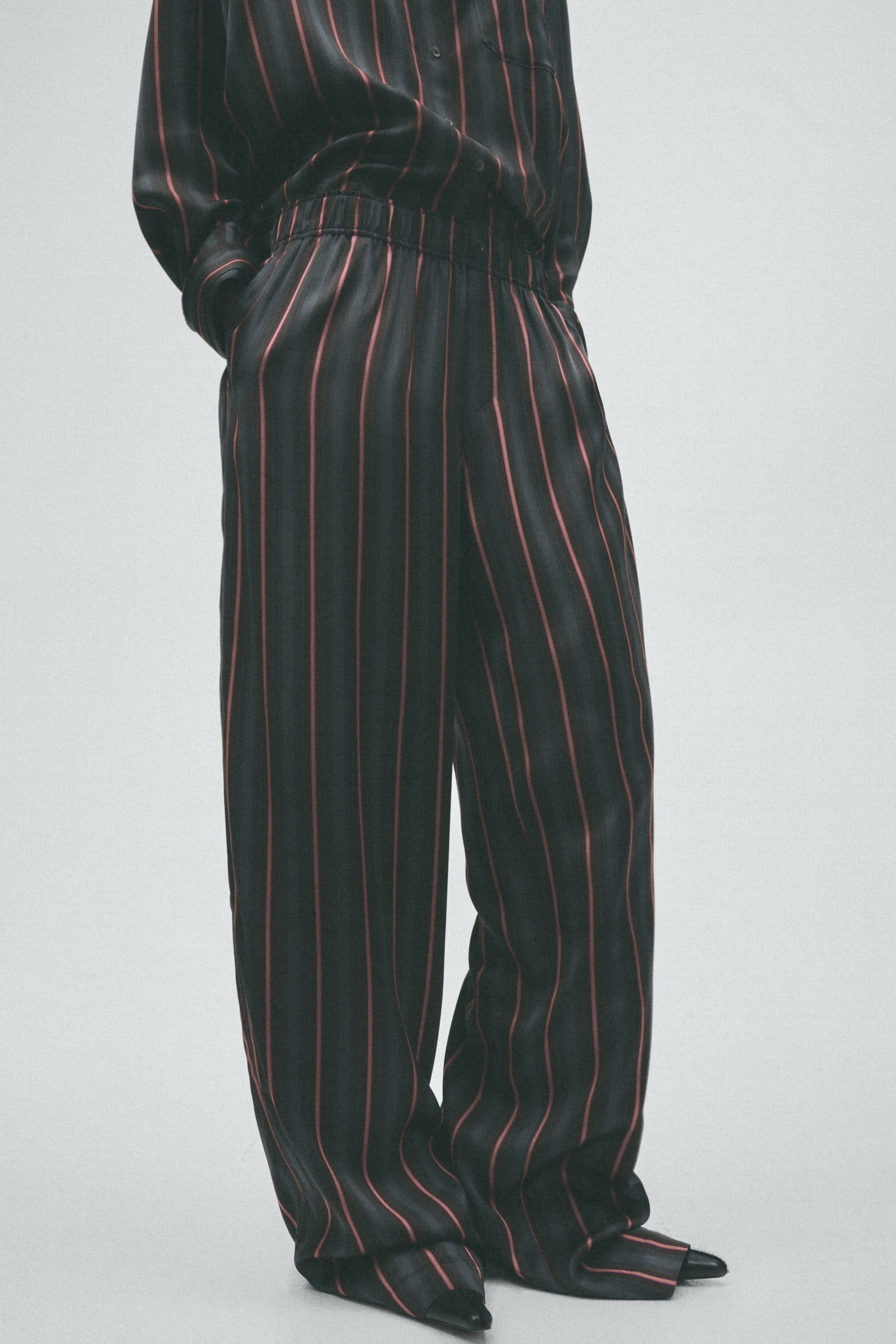 Satin Pull-On Pants - thumbnail 4