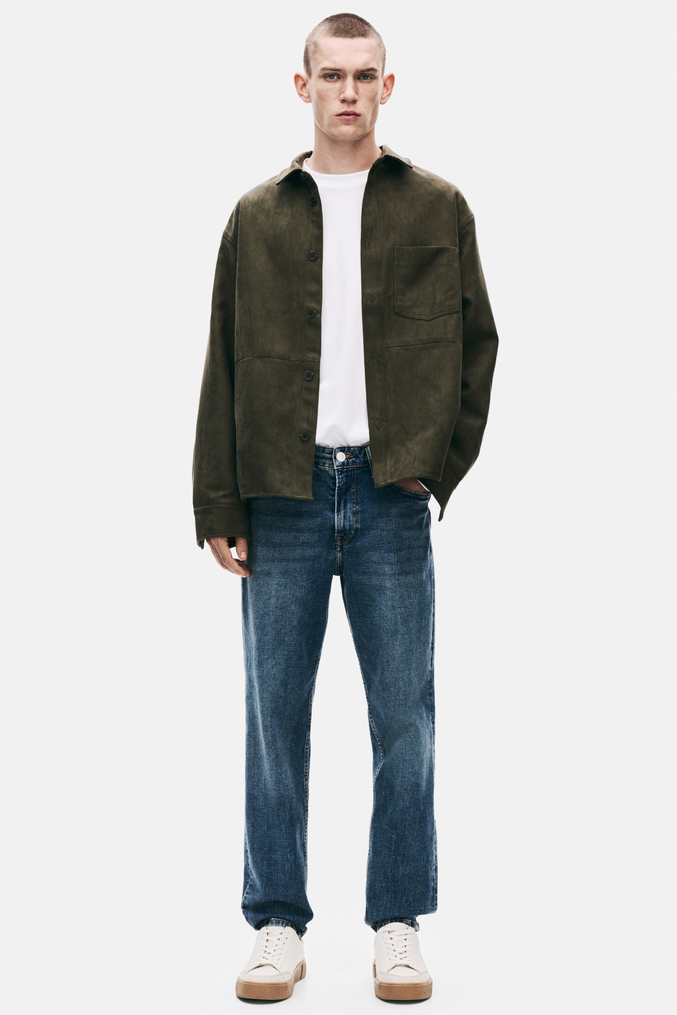 View larger image: Tapered Regular Jeans - Denim blue - Men | H&M 1