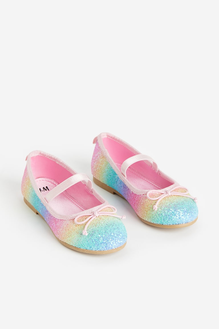 Ballet Flats H And M Unicorn Shoes Appliquéd Ballet Pumps