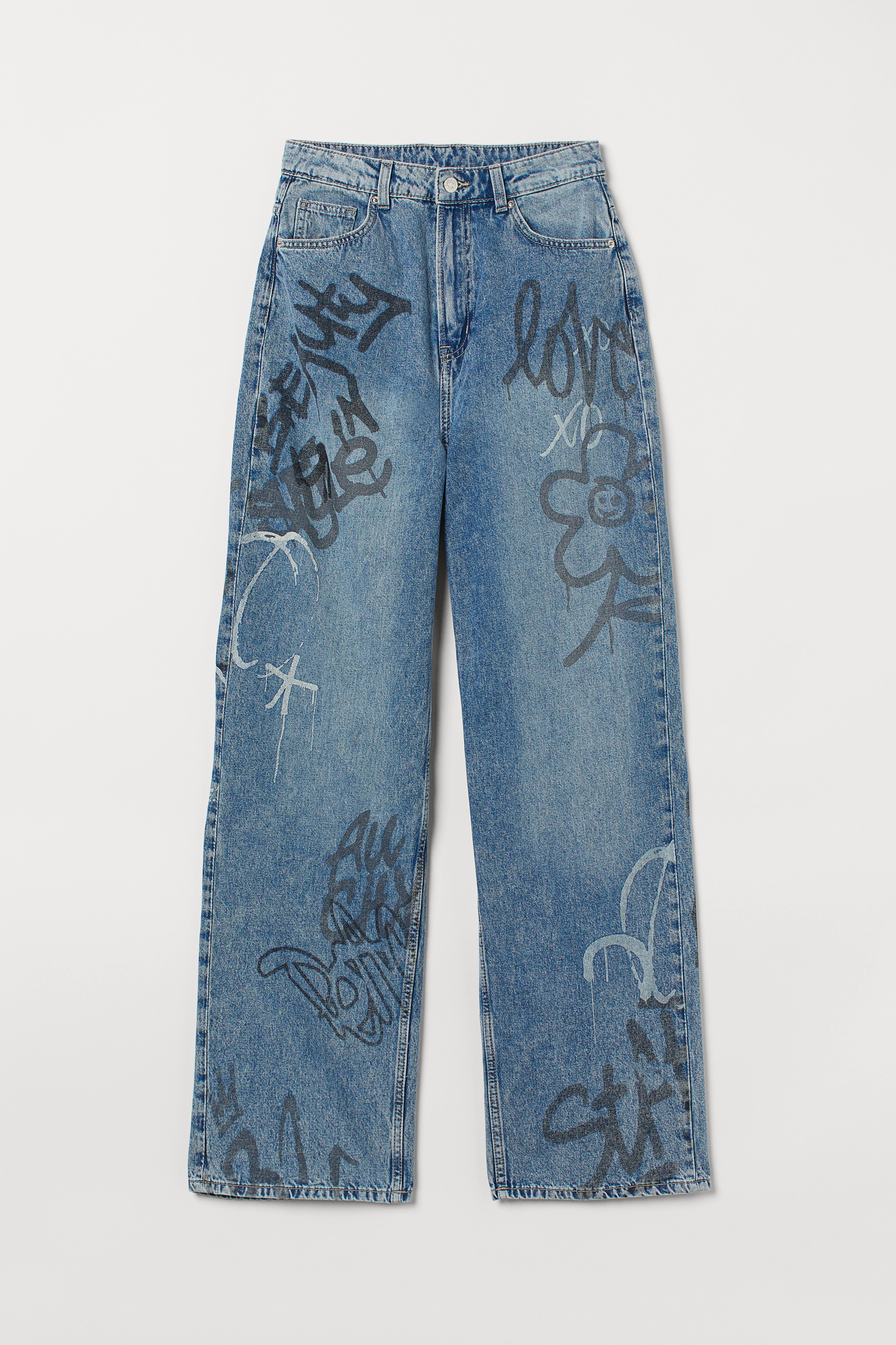 90s Baggy High Jeans