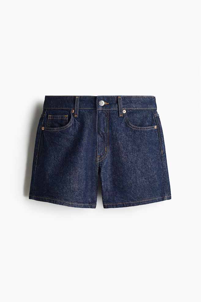 Szorty dżinsowe - Ciemnoniebieski denim/Niebieski denim - 1