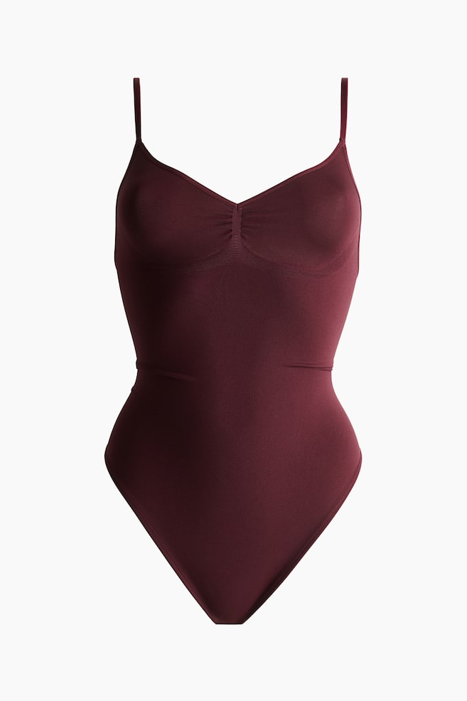 Body Firm shape Sculpting Thong - Vínová/Tmavě hnědá/Hnědá/Černá/Světle béžová/Světle béžová/Světle růžová/Námořnická modř - 1