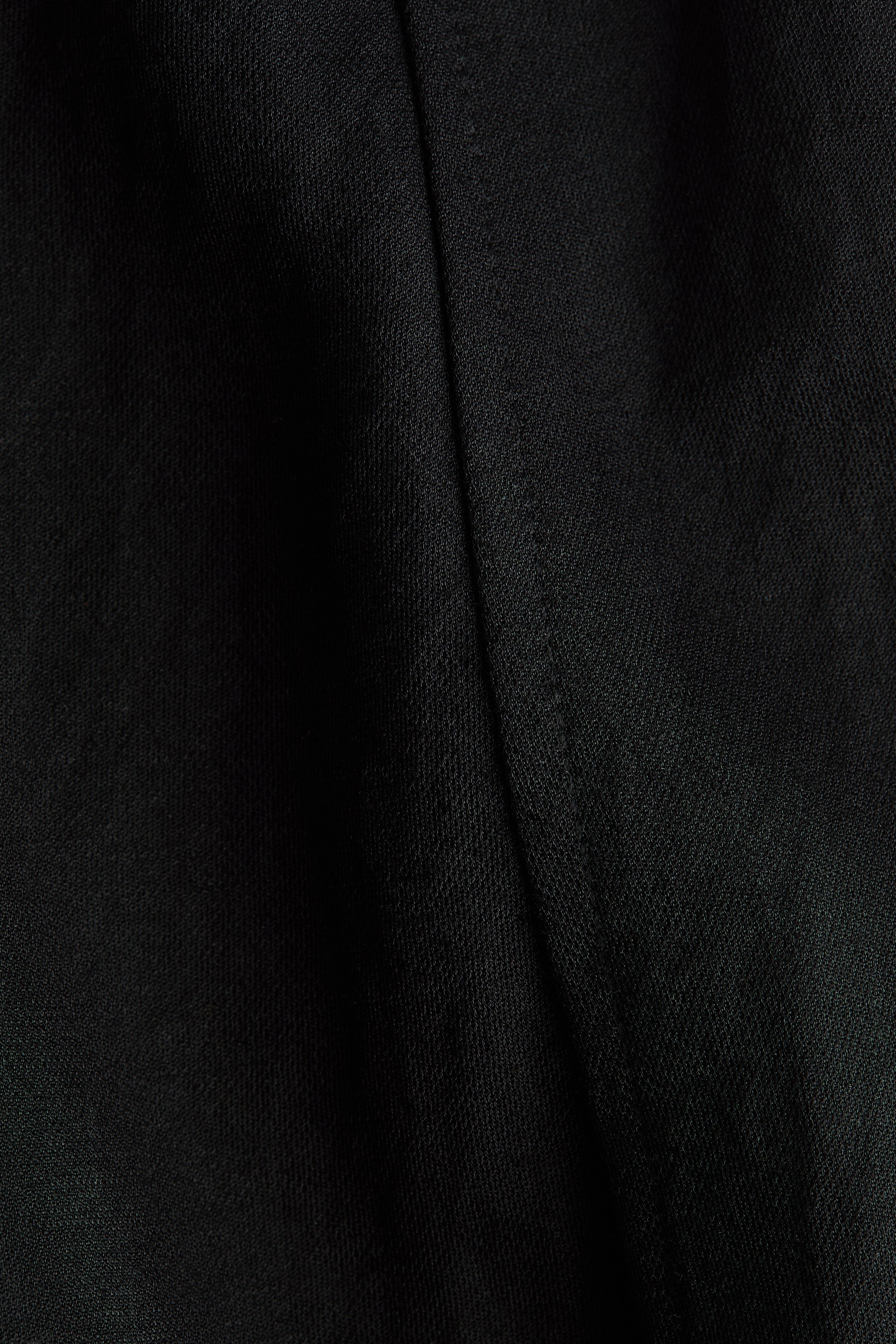 Viscose-Blend Barrel-Leg Pants