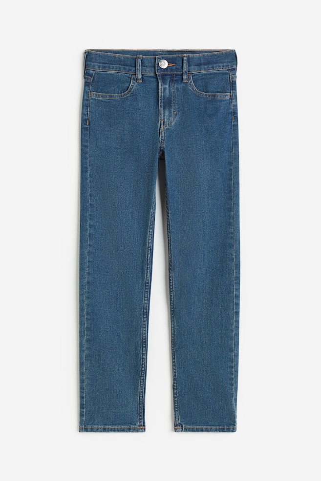 Comfort Stretch Slim Fit Jeans - Dark denim blue/Black/Light grey - 1