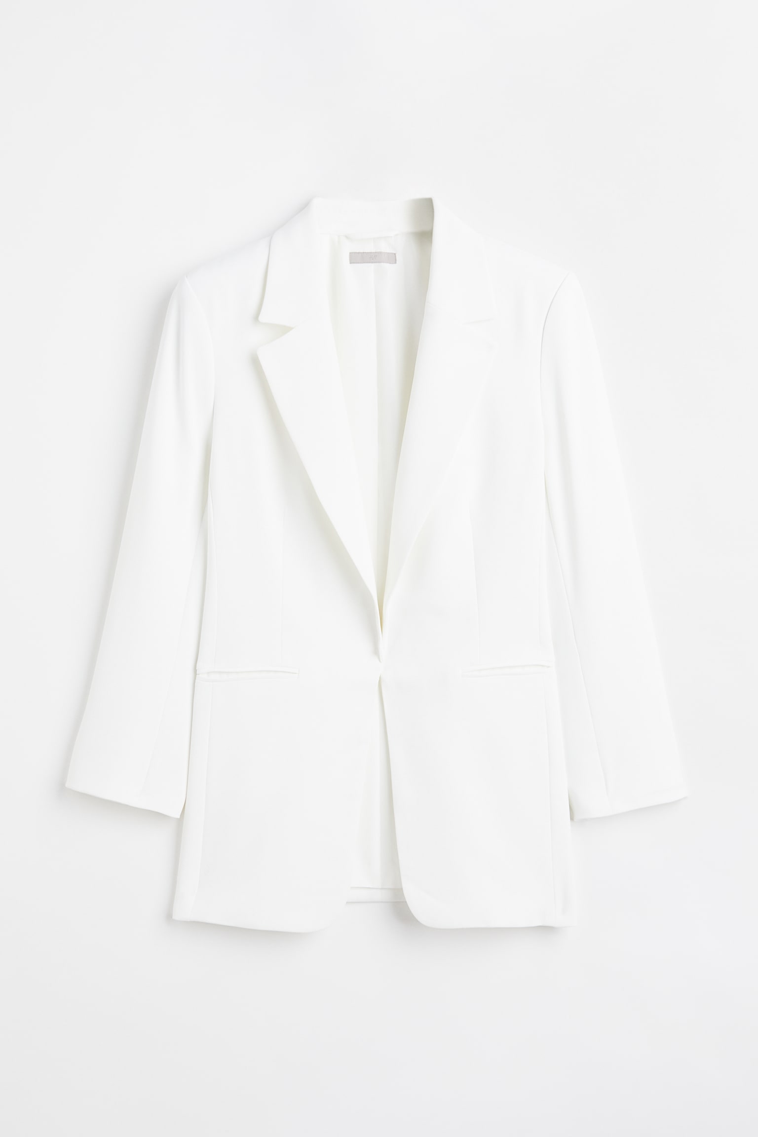 3/4 length Sleeve Jacket - White/Black/Light blue - 1