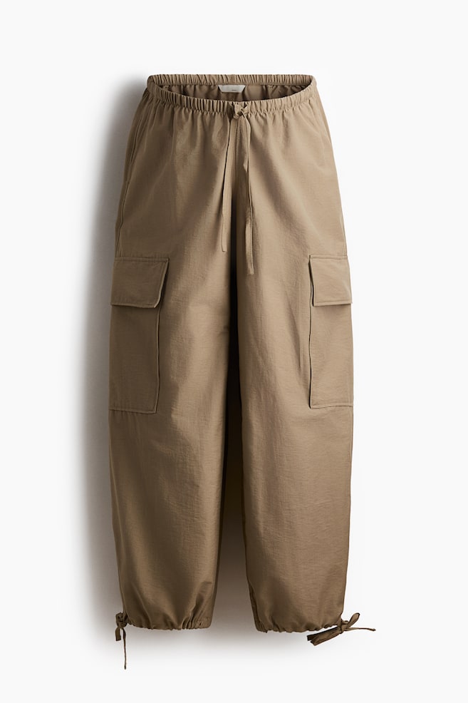 MAMA Cargohose mit Balloon Leg - Helles Khakigrün - 1