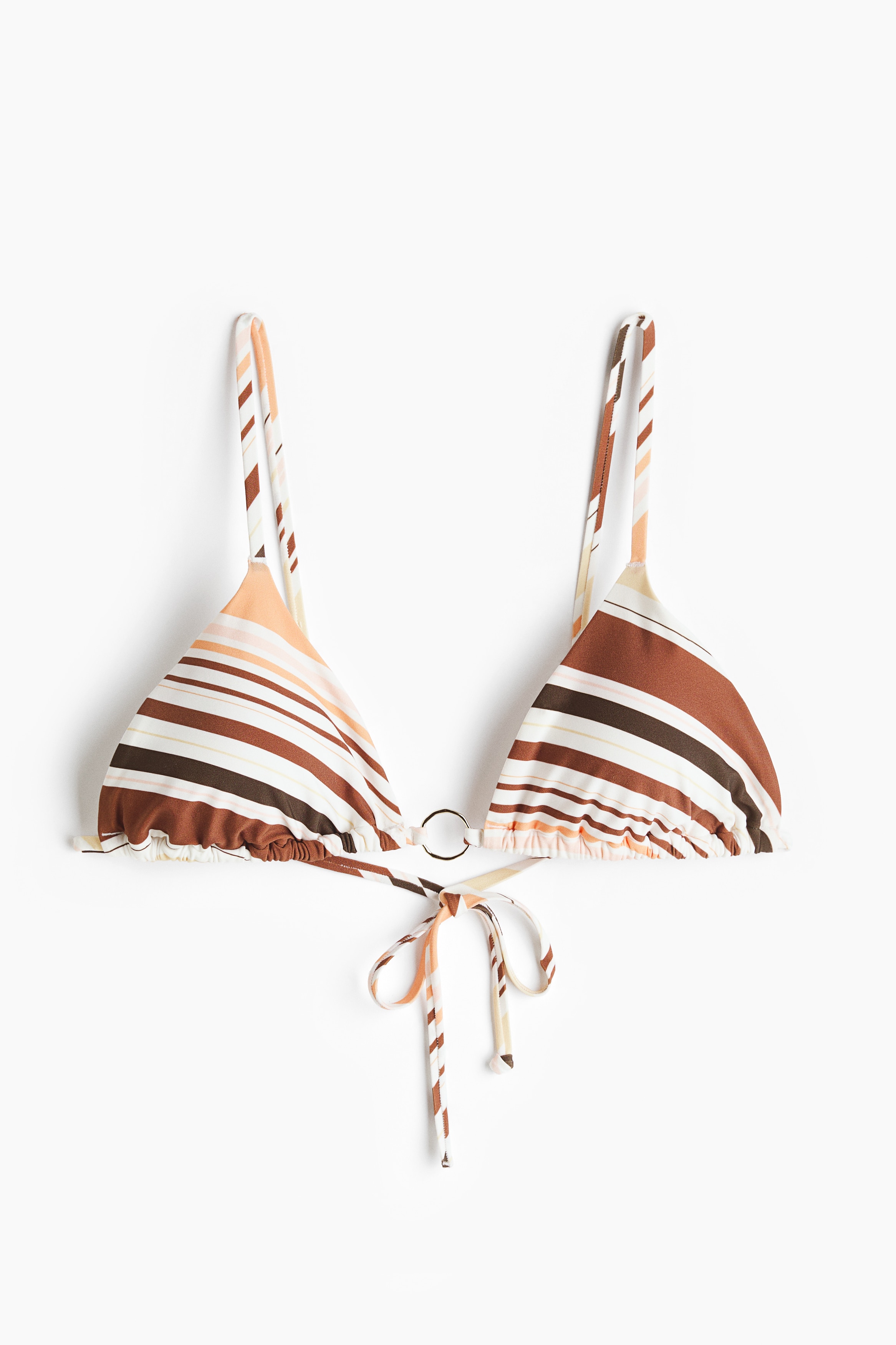 Padded triangle bikini top