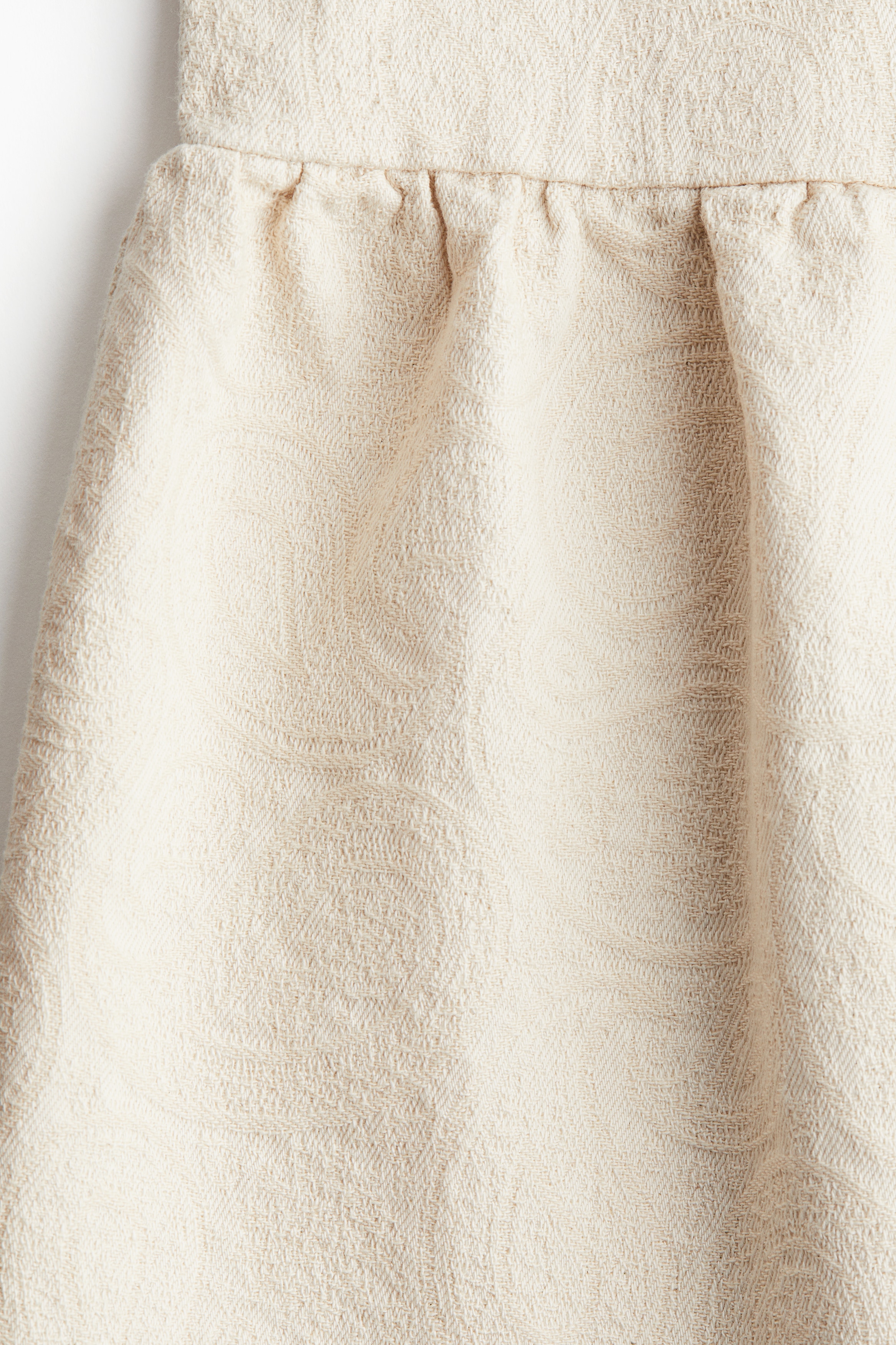 Tie-detail denim dress