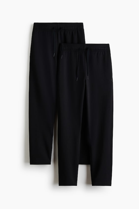 Детские брюки H&M 2-Pack Track Pants with DryMove™