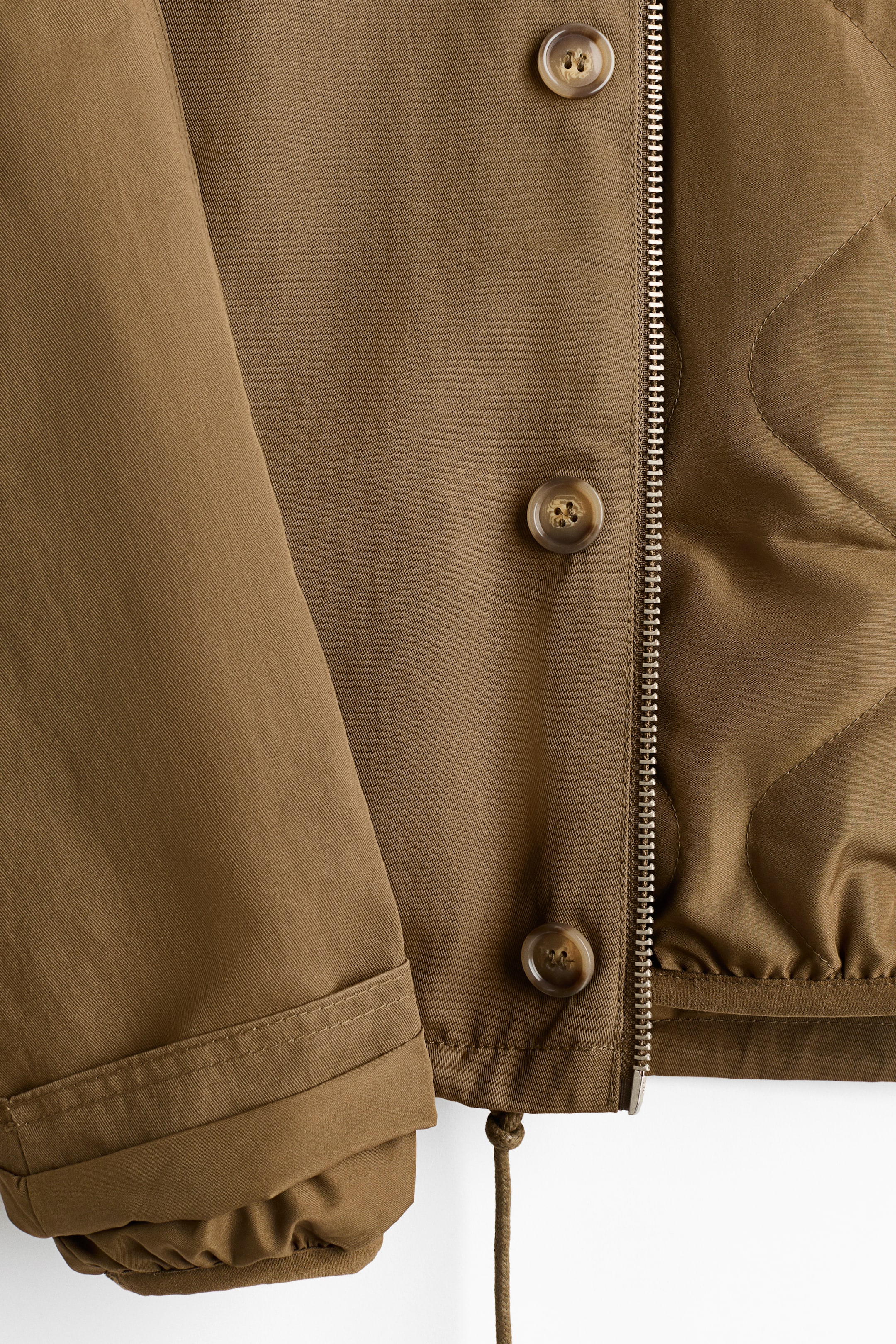 Ampliar la imagen: Chamarra de sarga - Beige oscuro - Men | H&M MX 6