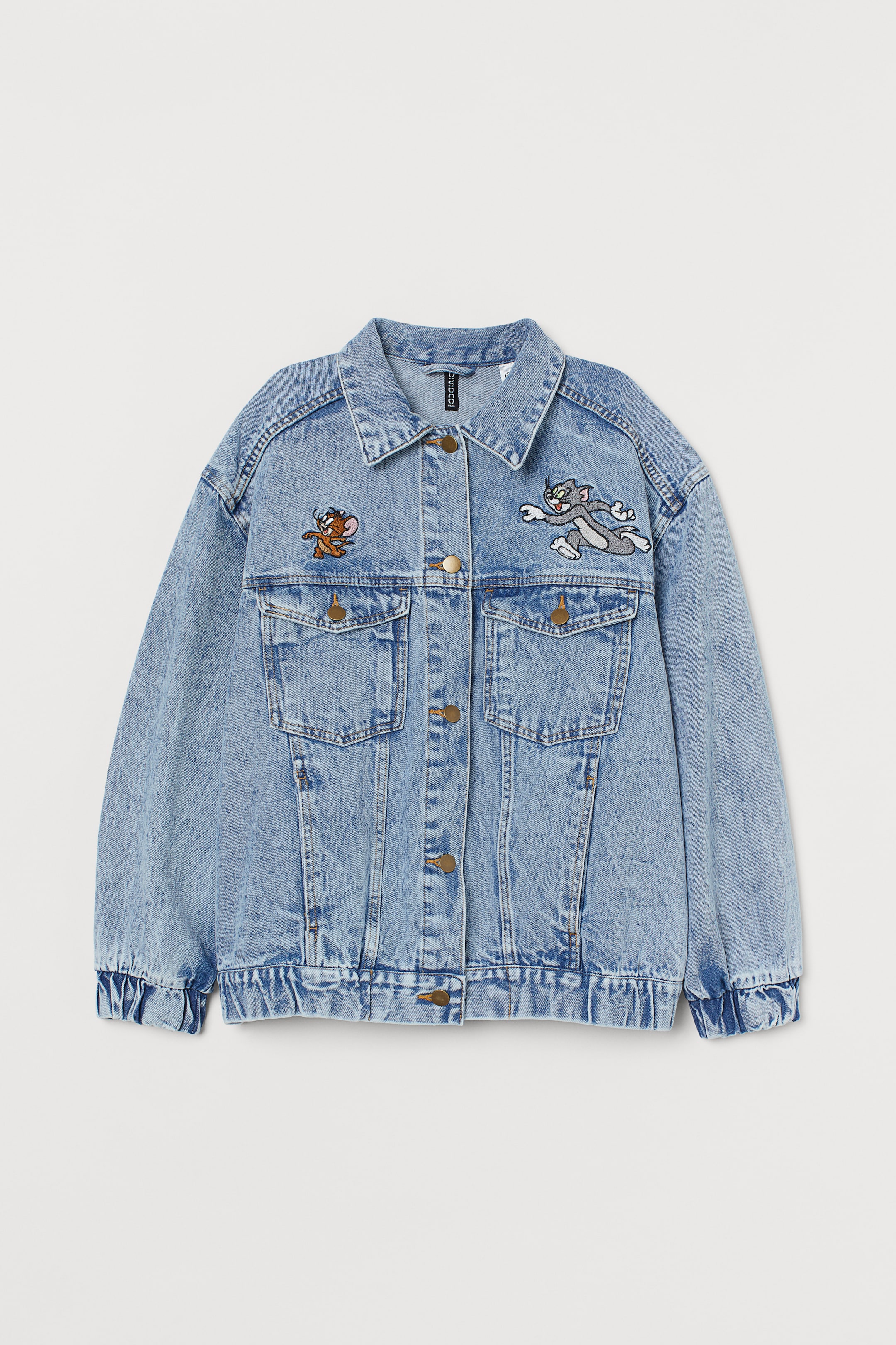 Oversize Jeansjacke Damen Jeansjacke H Und M Oversize-Jeansjacke