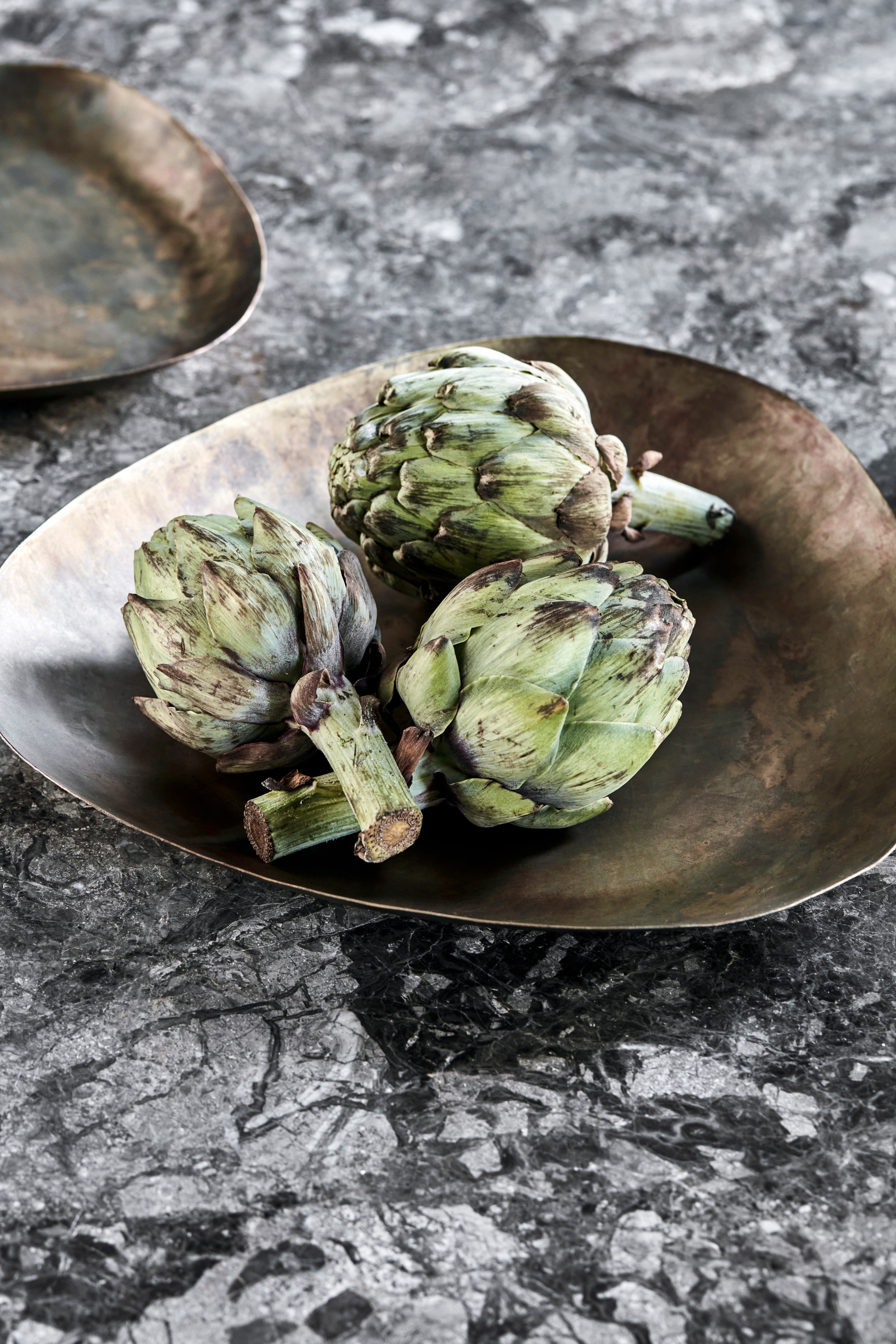 Hdtafa, Bakke - Antik Messingfinish