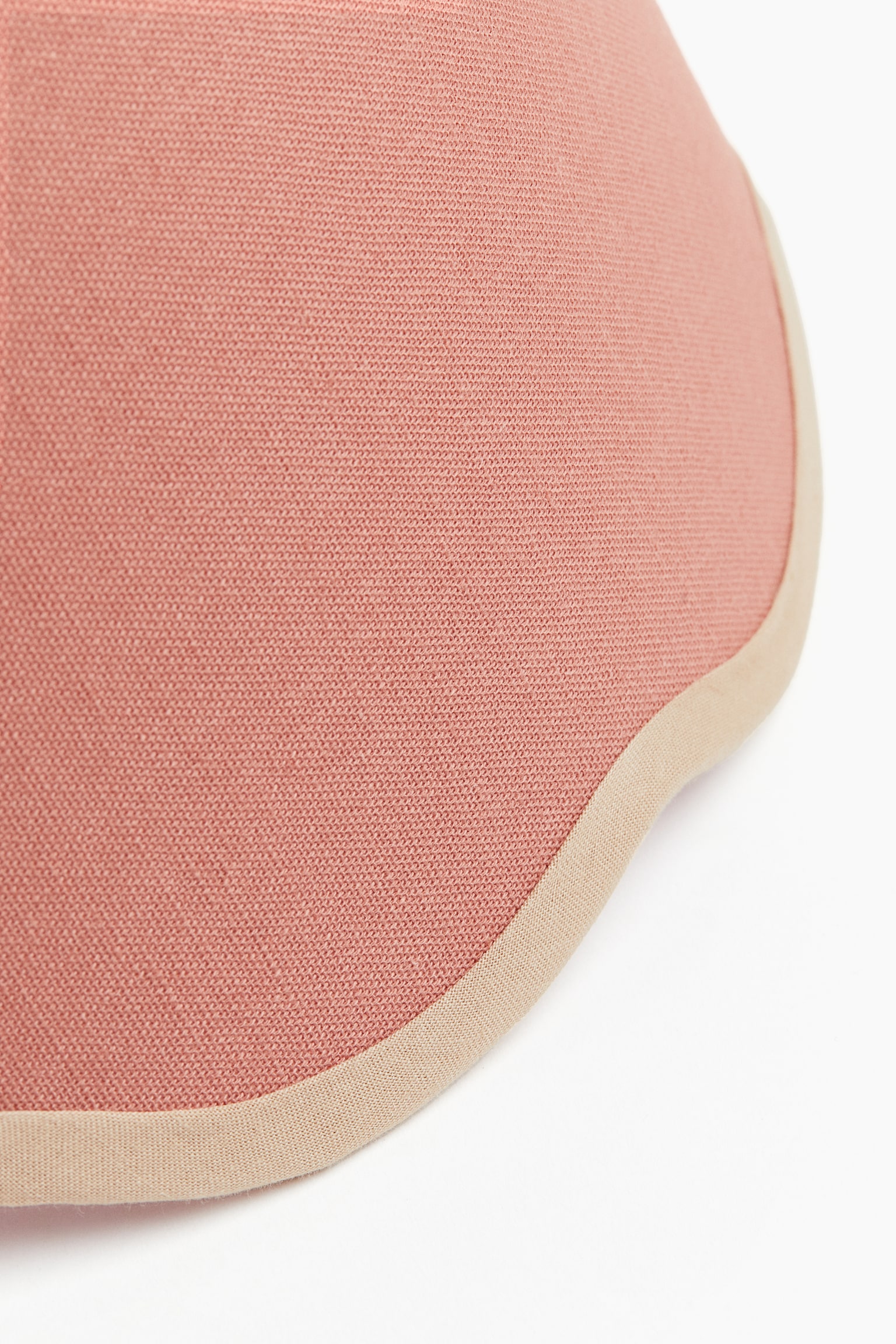 Scallop-edged lampshade - Pink/Orange - 2