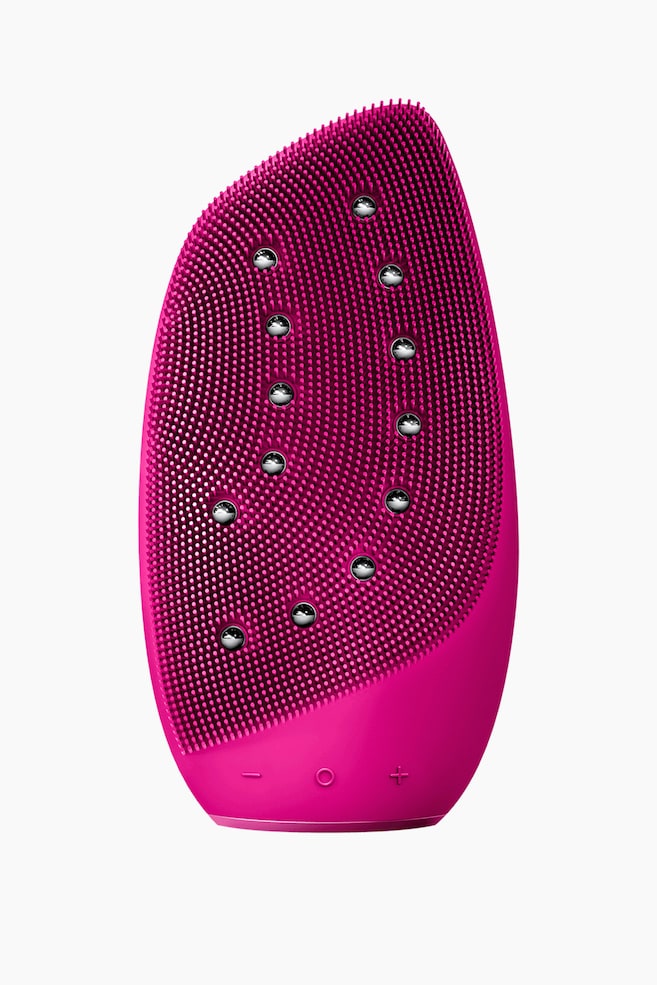 Sonic Thermo Facial Brush & Face-lifter 8 In 1 - Magenta/Gray - 1