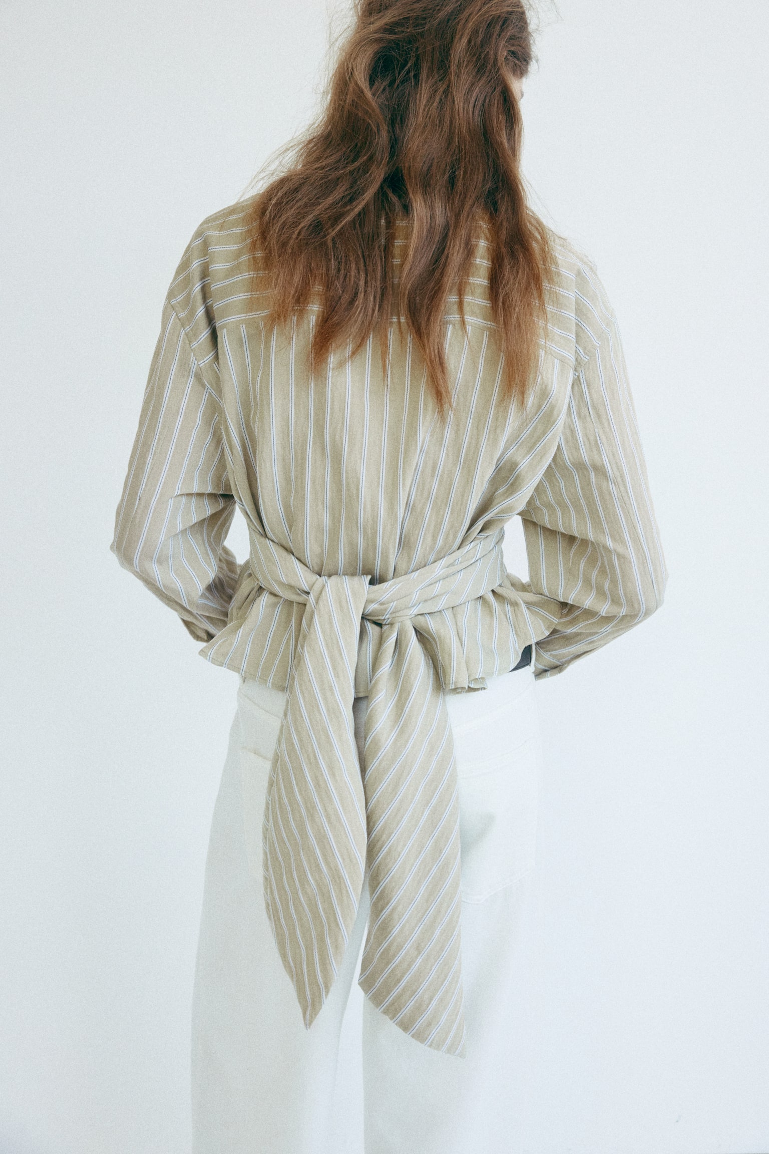 Blouse avec détail à nouer - 3