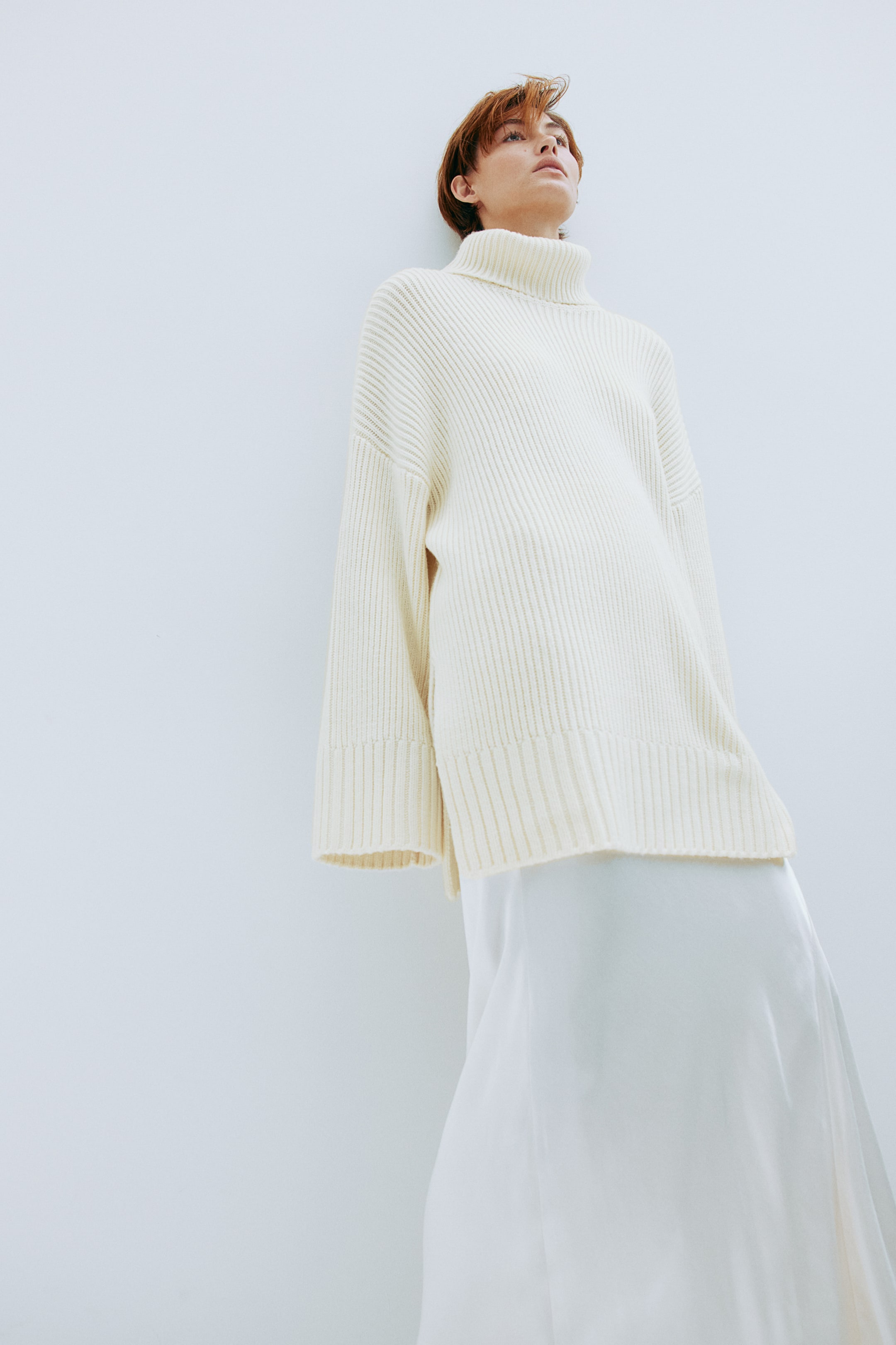 Oversized Turtleneck Sweater