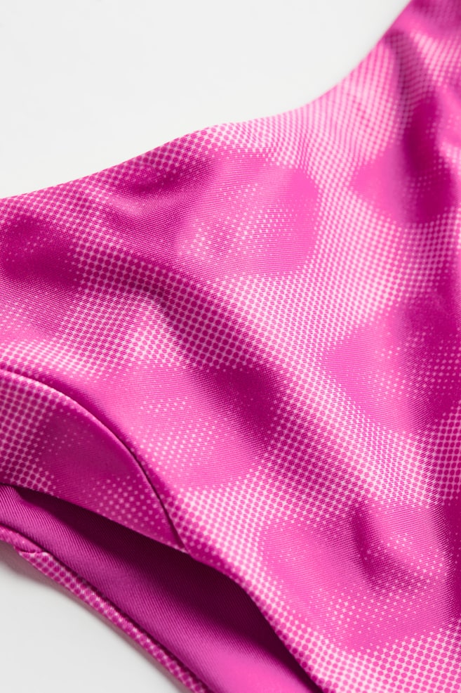 Slip bikini con stampa a motivi grafici - Ciliegia/labbra/Turchese/labbra - 2