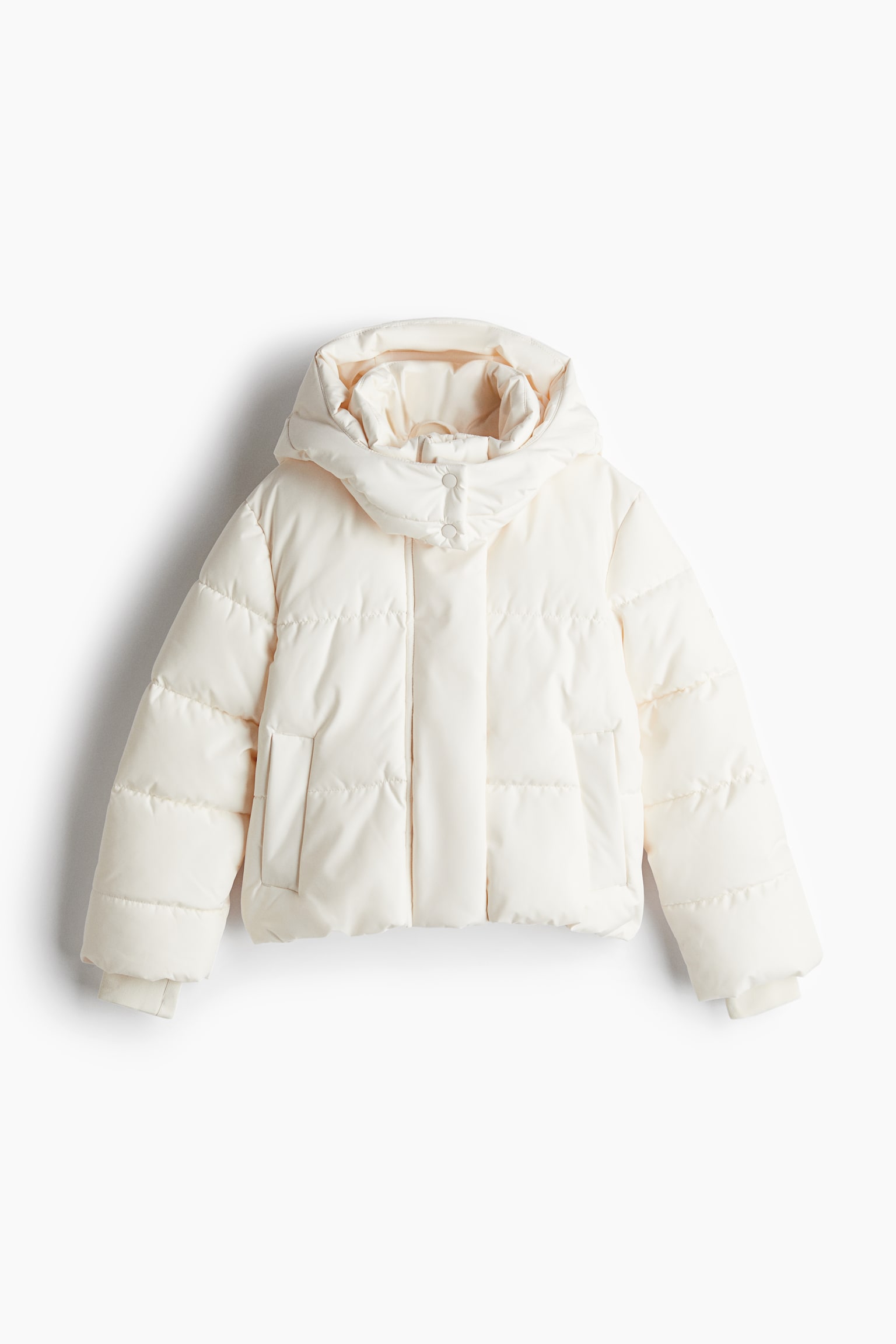 Sports puffer jacket in ThermoMove™ - White/Dark blue - 1