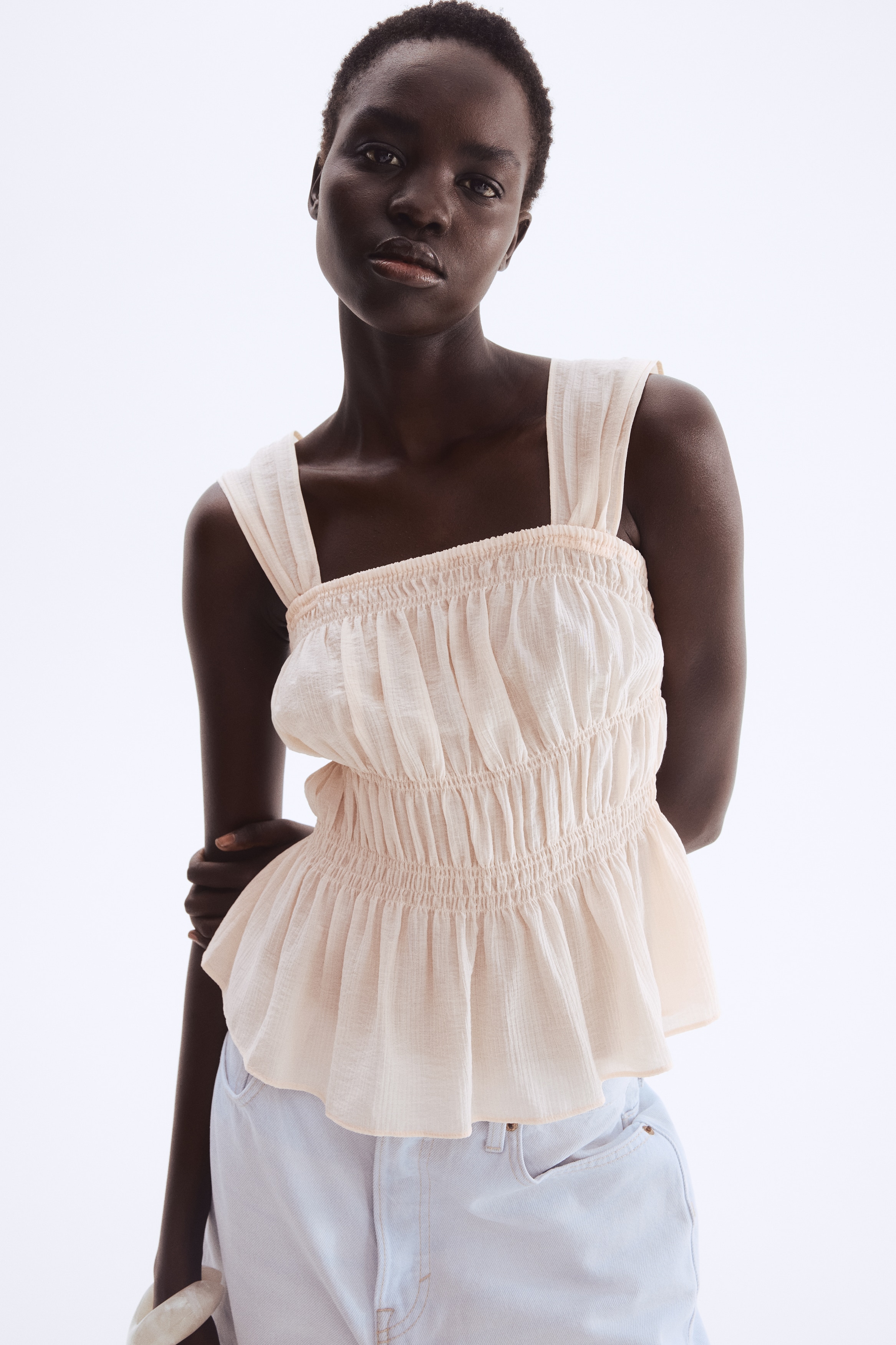 Draped top