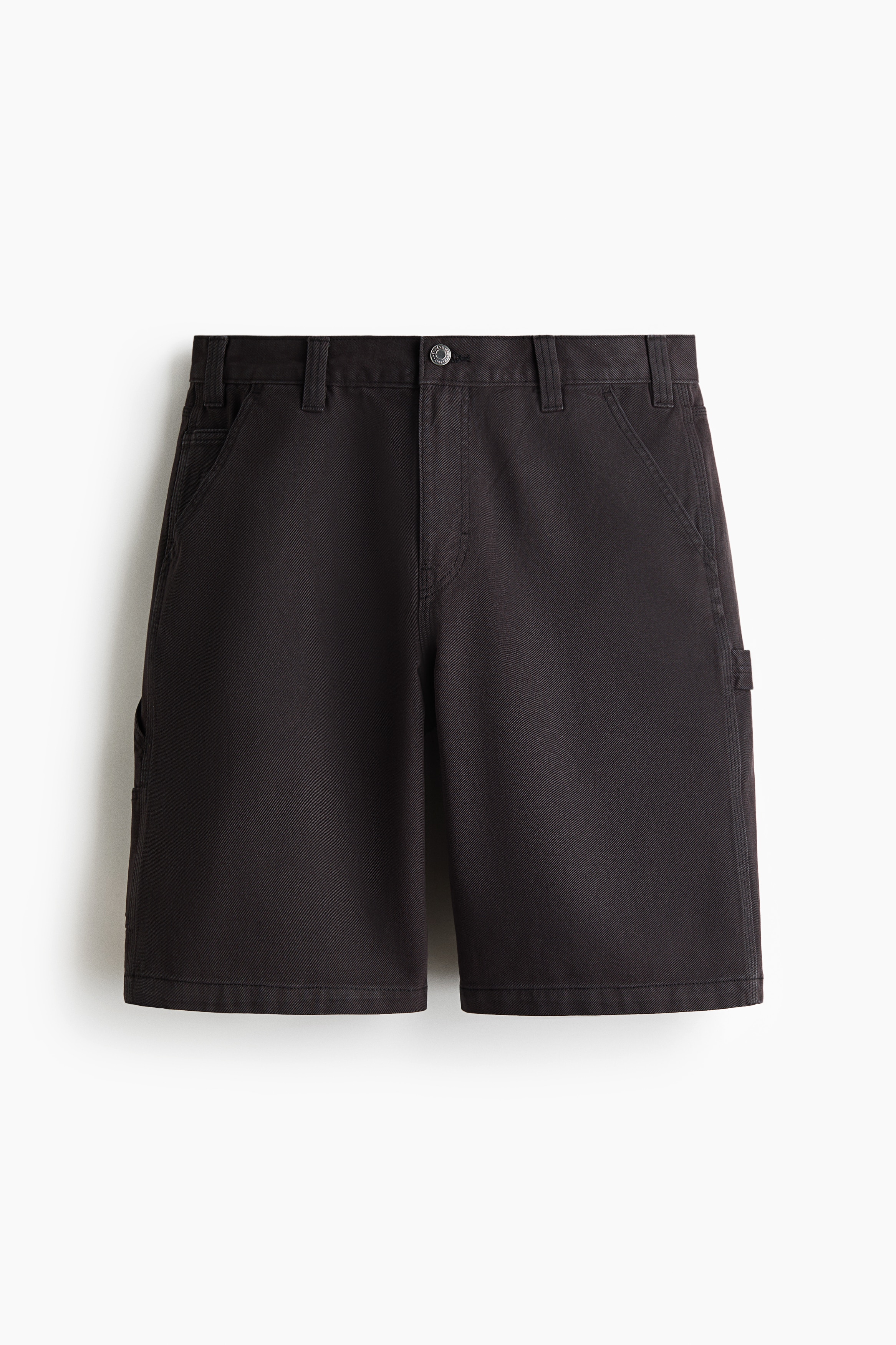 Relaxed-Fit Carpenter Shorts - Black/Burgundy/White/Brown
