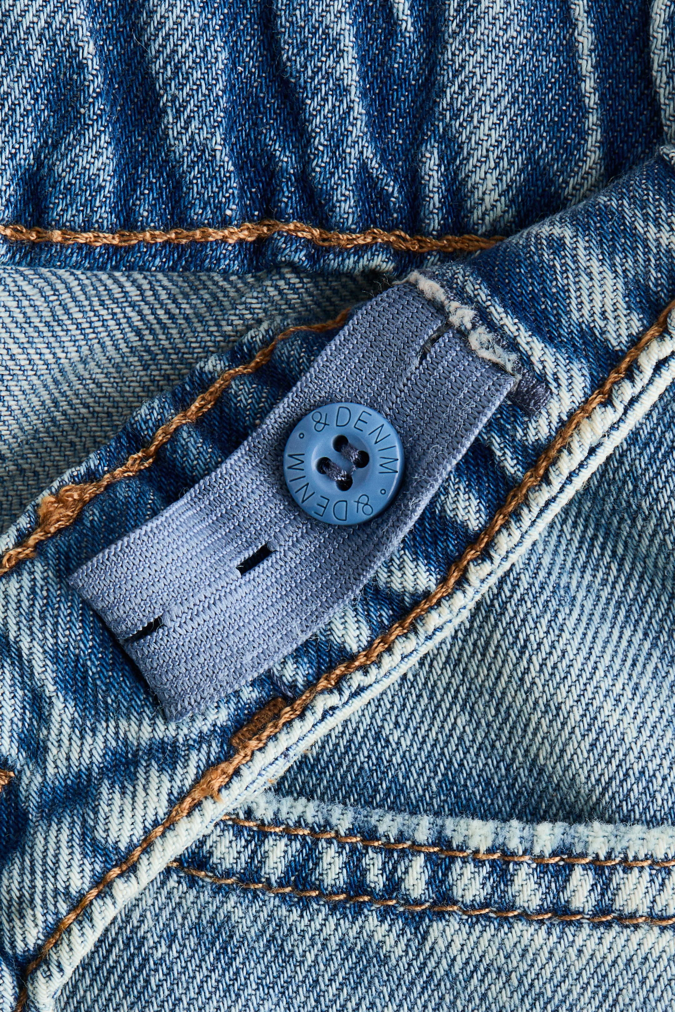 Loose-Fit Barrel Jeans